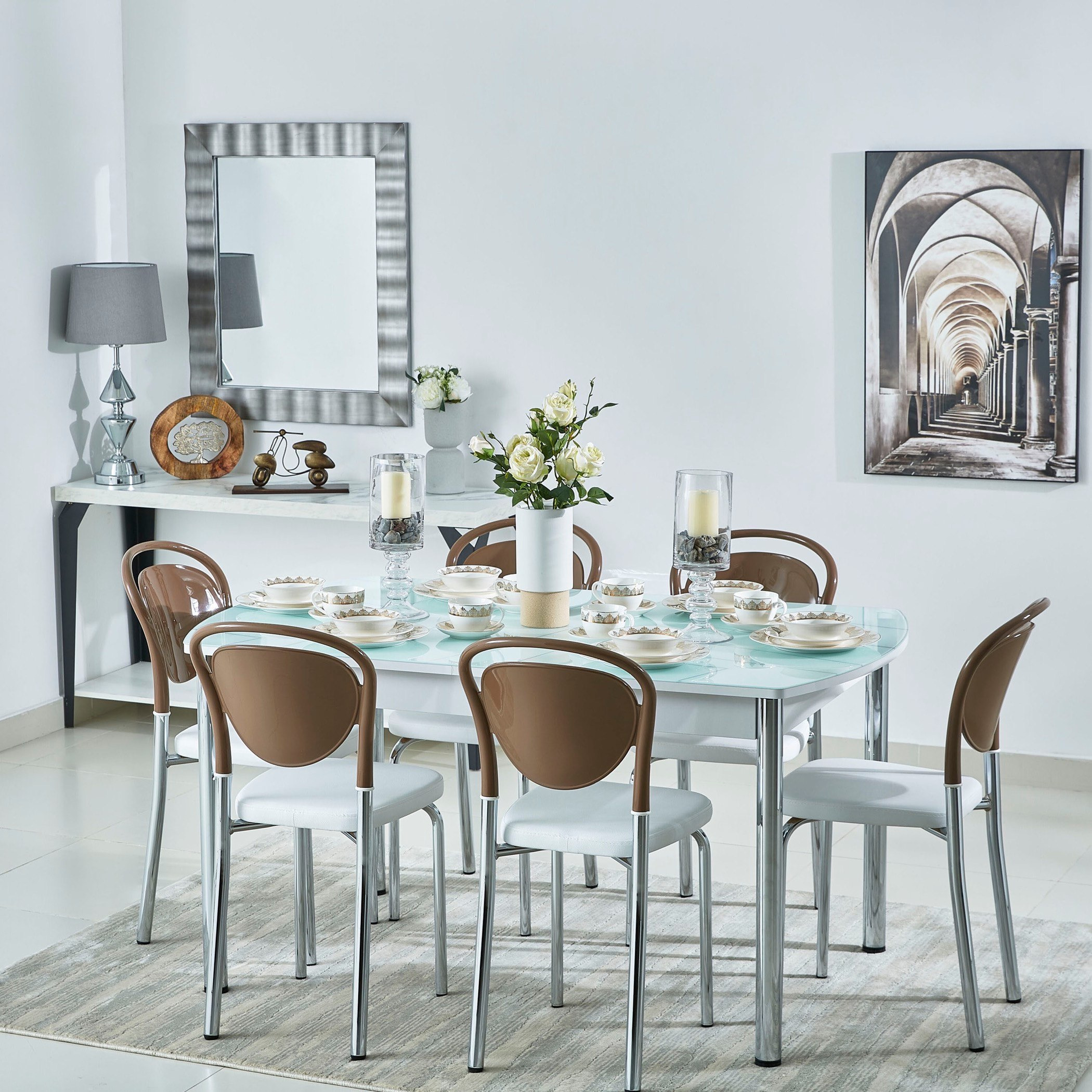 Franklin 6-Seater Dining Set-hbxfurniture-diningtablesandsets-diningsets-sixseater-image-8