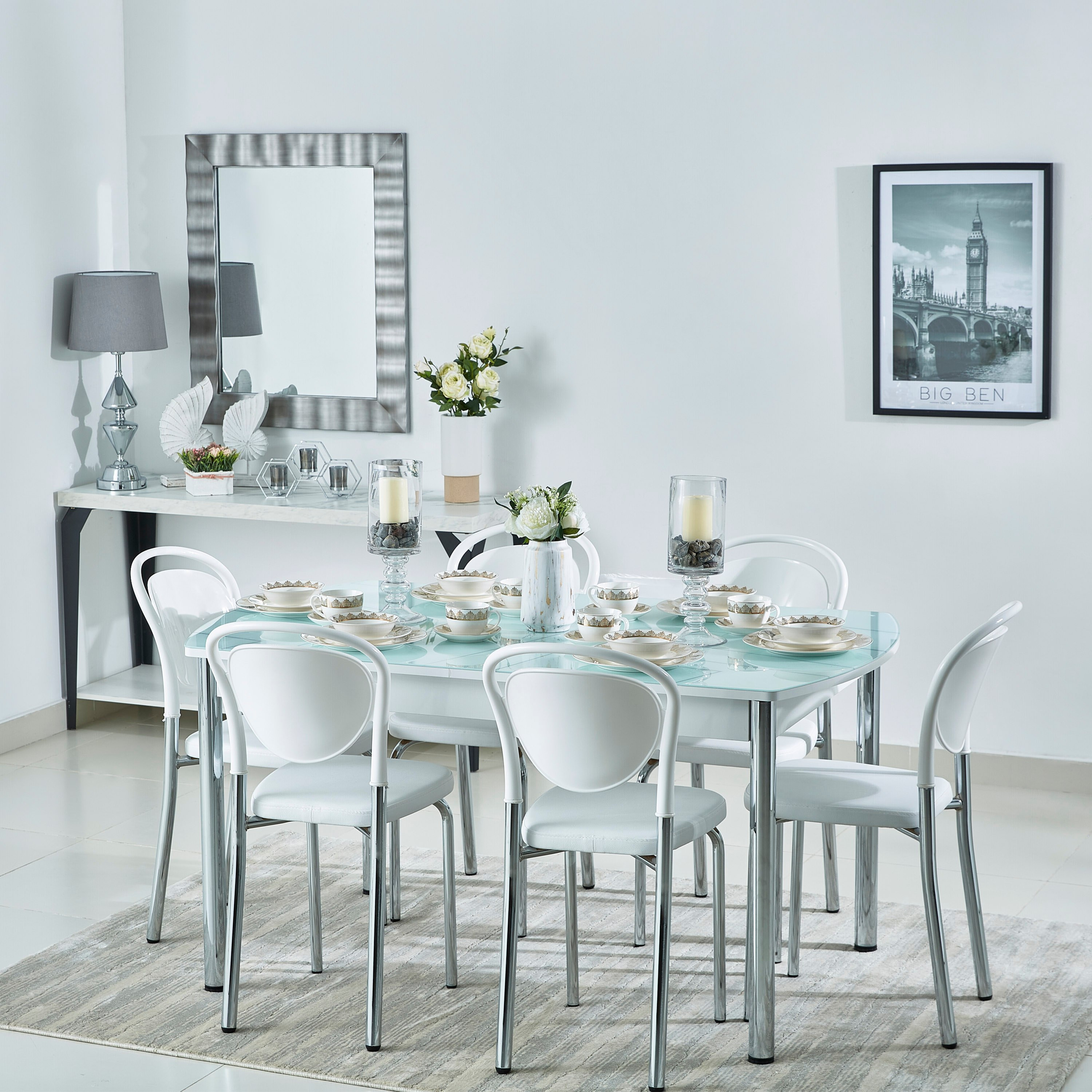 طقم سفرة 6 مقاعد من فرانكلين-hbxfurniture-diningtablesandsets-diningsets-sixseater-image-8