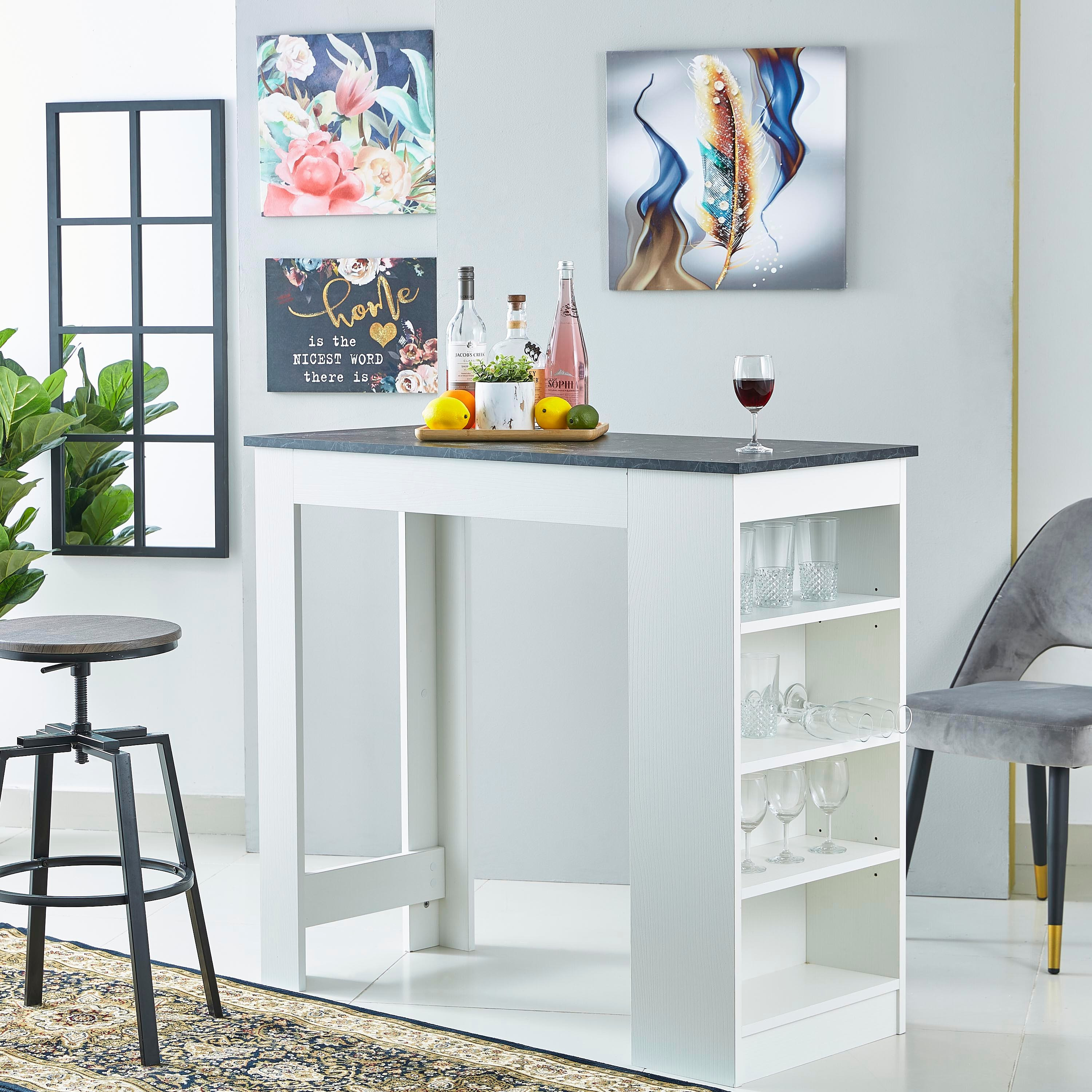 طاولة مشروبات كيتشن أيلند من لشبونة-hbxfurniture-diningroom-barcountersandbarstools-image-5