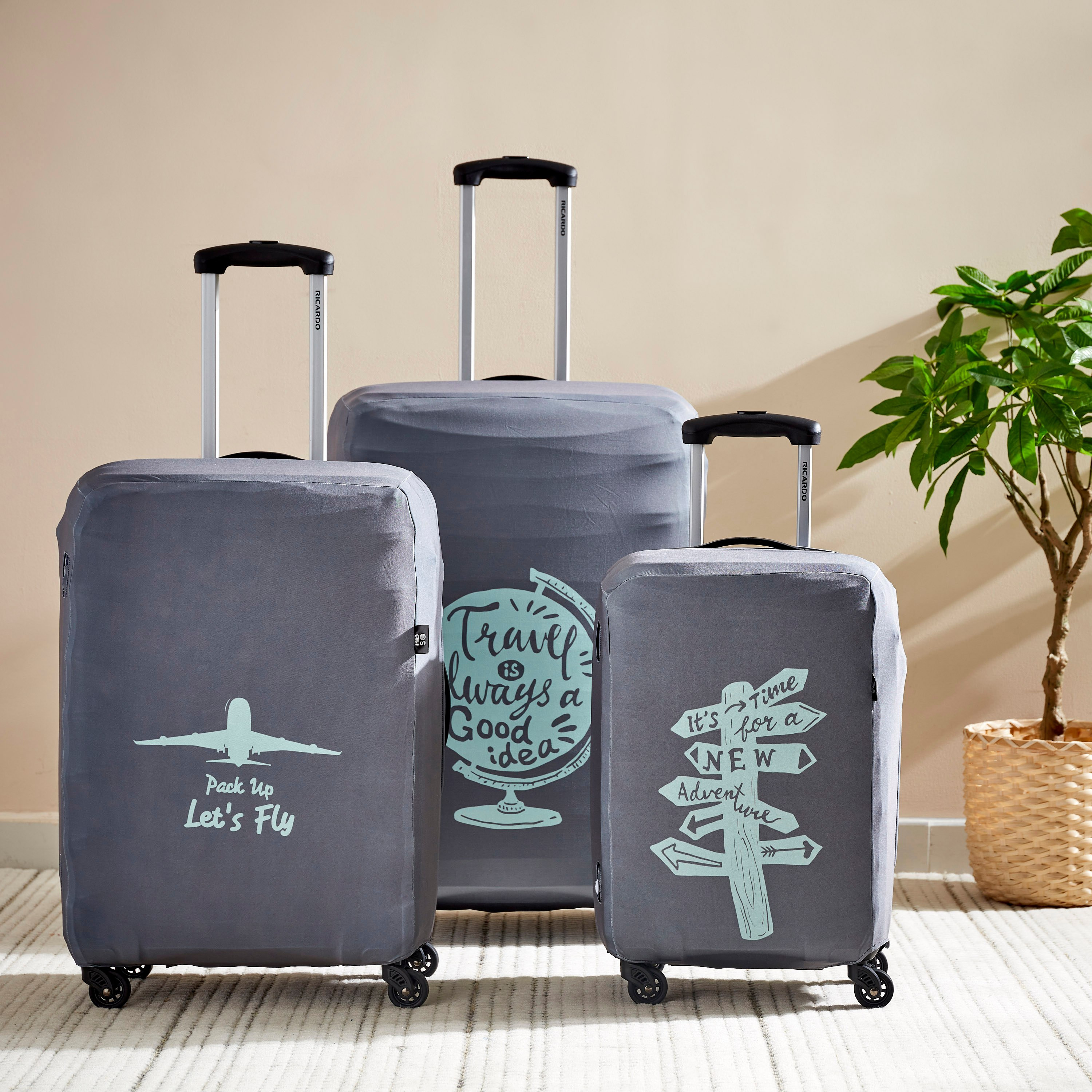واقي الأمتعة بطبعات رقمية باك أب ليتس فلاي من أتش بي أس أو  - 61 سم-hbxdecorandfurnishings-homeaccessories-novelties-image-7