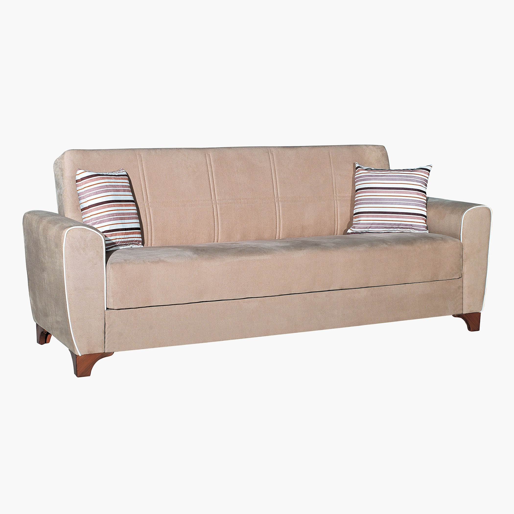 كنبة سرير مخمليّة 3 مقاعد مع وسادتين ووحدة تخزين من ديويل-hbxlivingroom-sofasandarmchairs-sofas-image-4