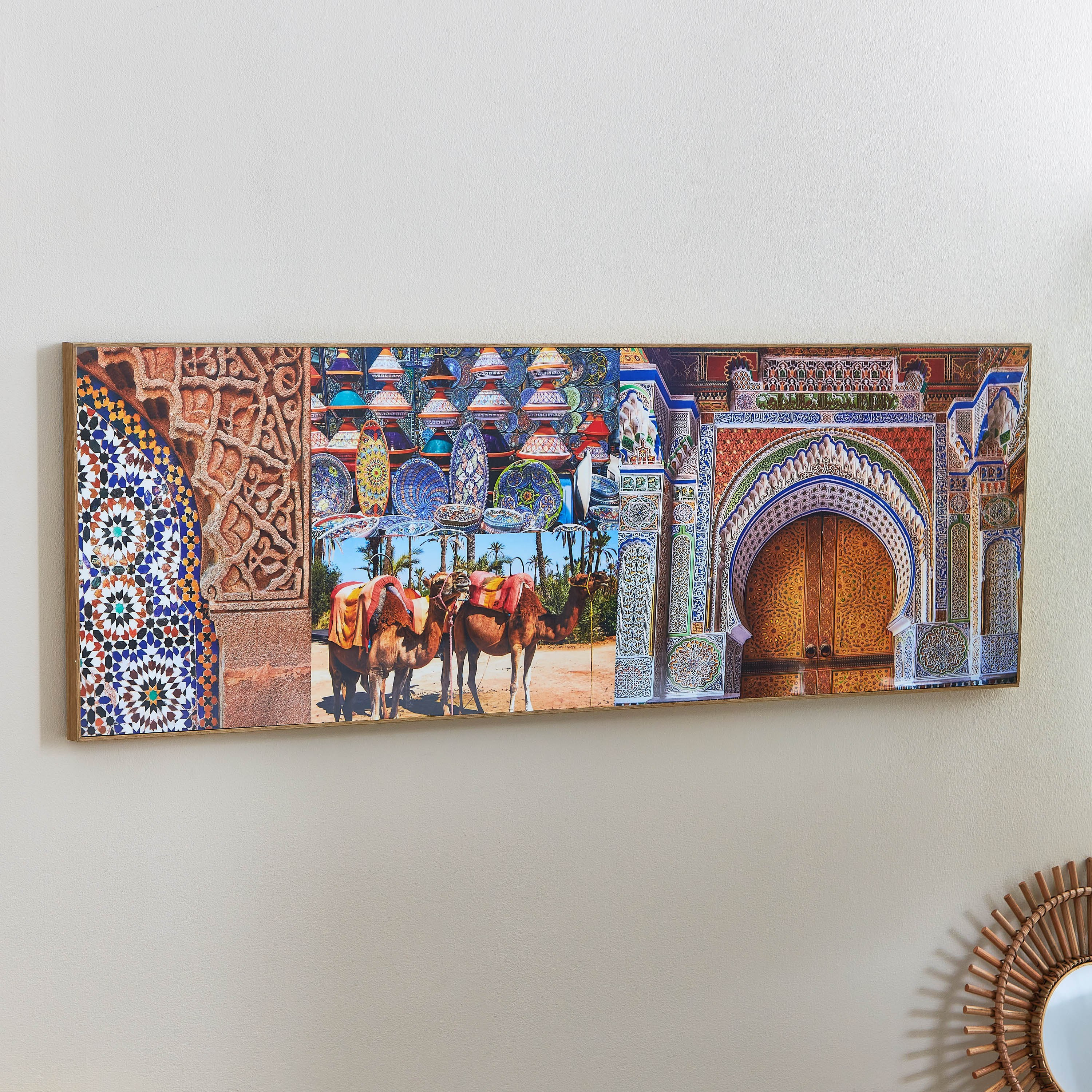 لوحة مؤطرة لامعة لمسجد وجمال من كيا-PROMO_HB_AE_B1G1_250925-image-1