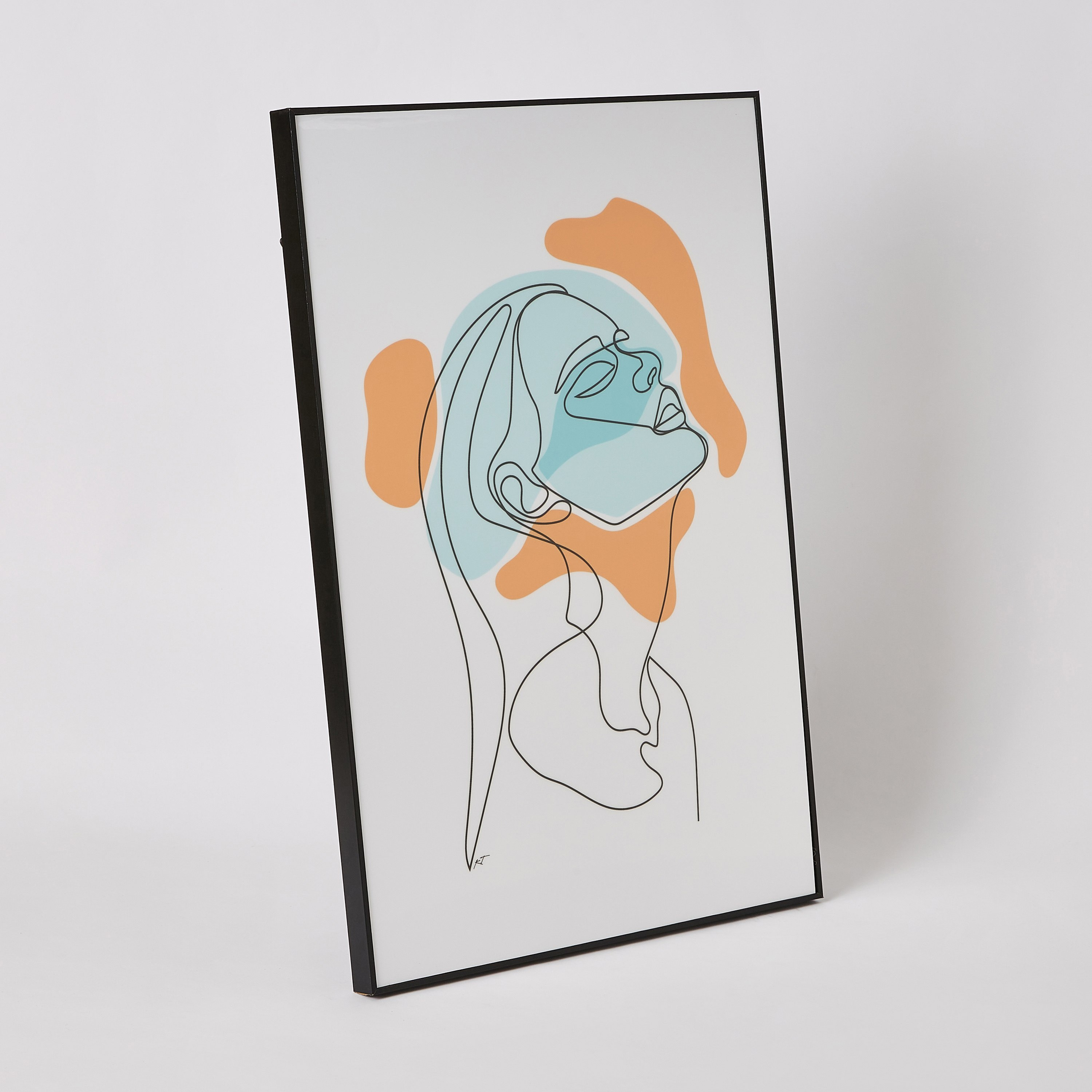لوحة مؤطرة لامعة بتصميم وجه فتاة من كيا - 40x3x60 سم-PROMO_HB_AE_B1G1_250925-image-5