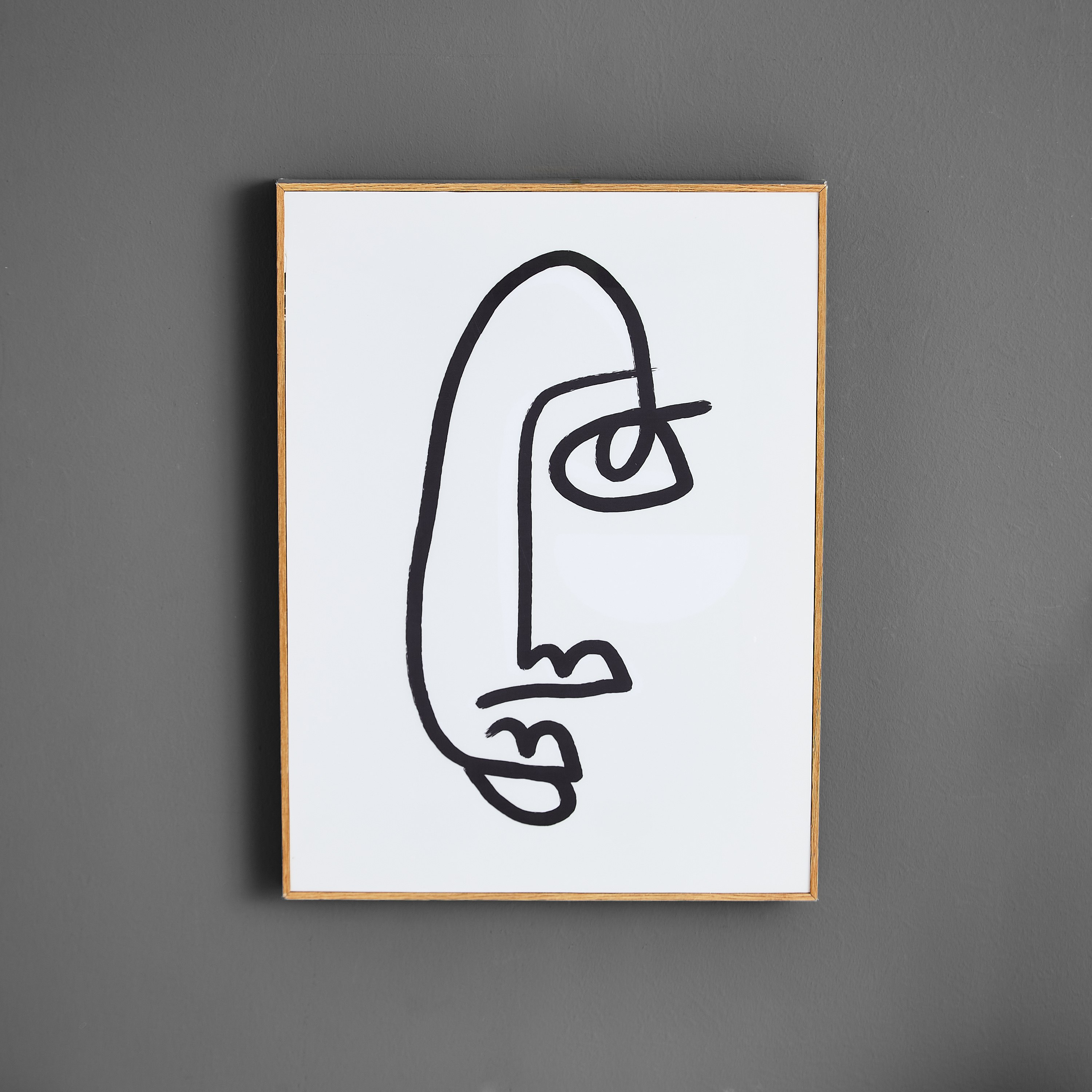 Kia Faces Glossy Framed Picture - Set of 2-hbxhomeware-hbxdecorandfurnishings-image-1