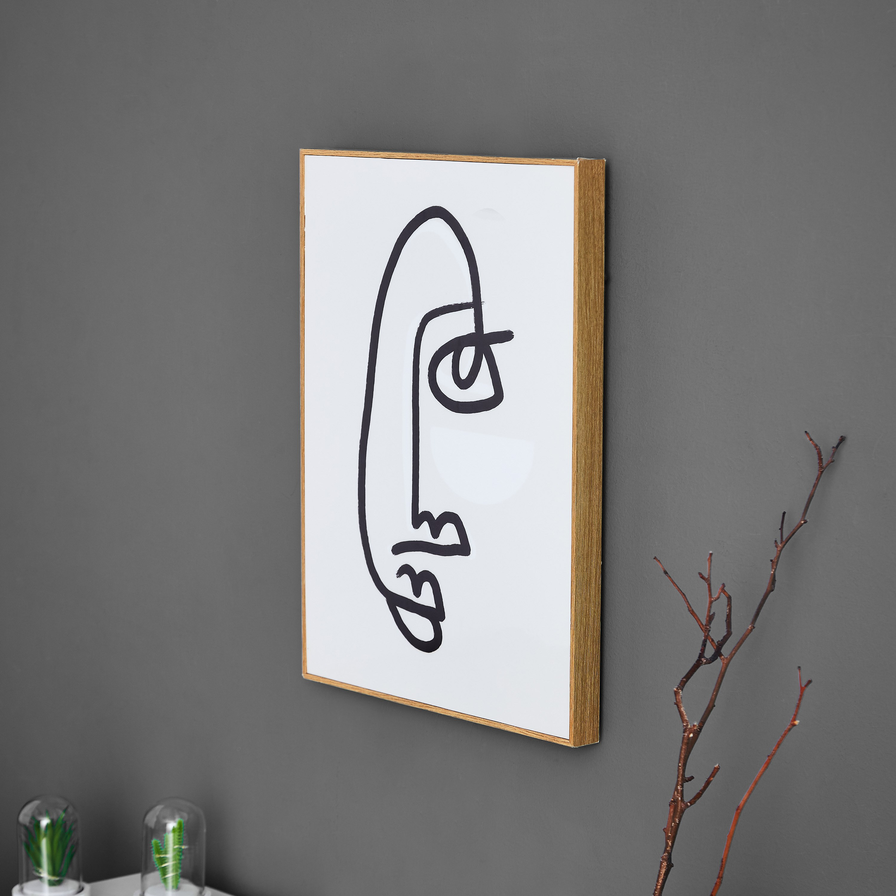 Kia Faces Glossy Framed Picture - Set of 2-hbxhomeware-hbxdecorandfurnishings-image-2