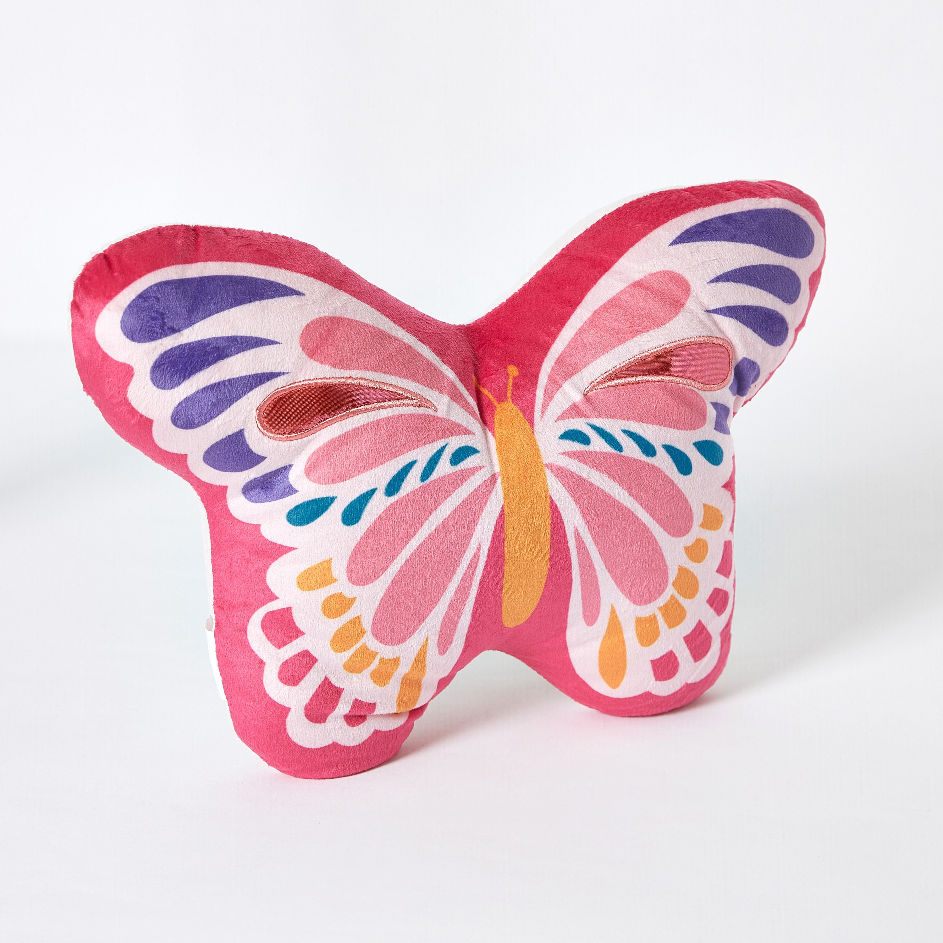 وسادة على شكل فراشة مخملية - 26x38 سم-hbxhomeware-hbxkidsandyouth-image-4