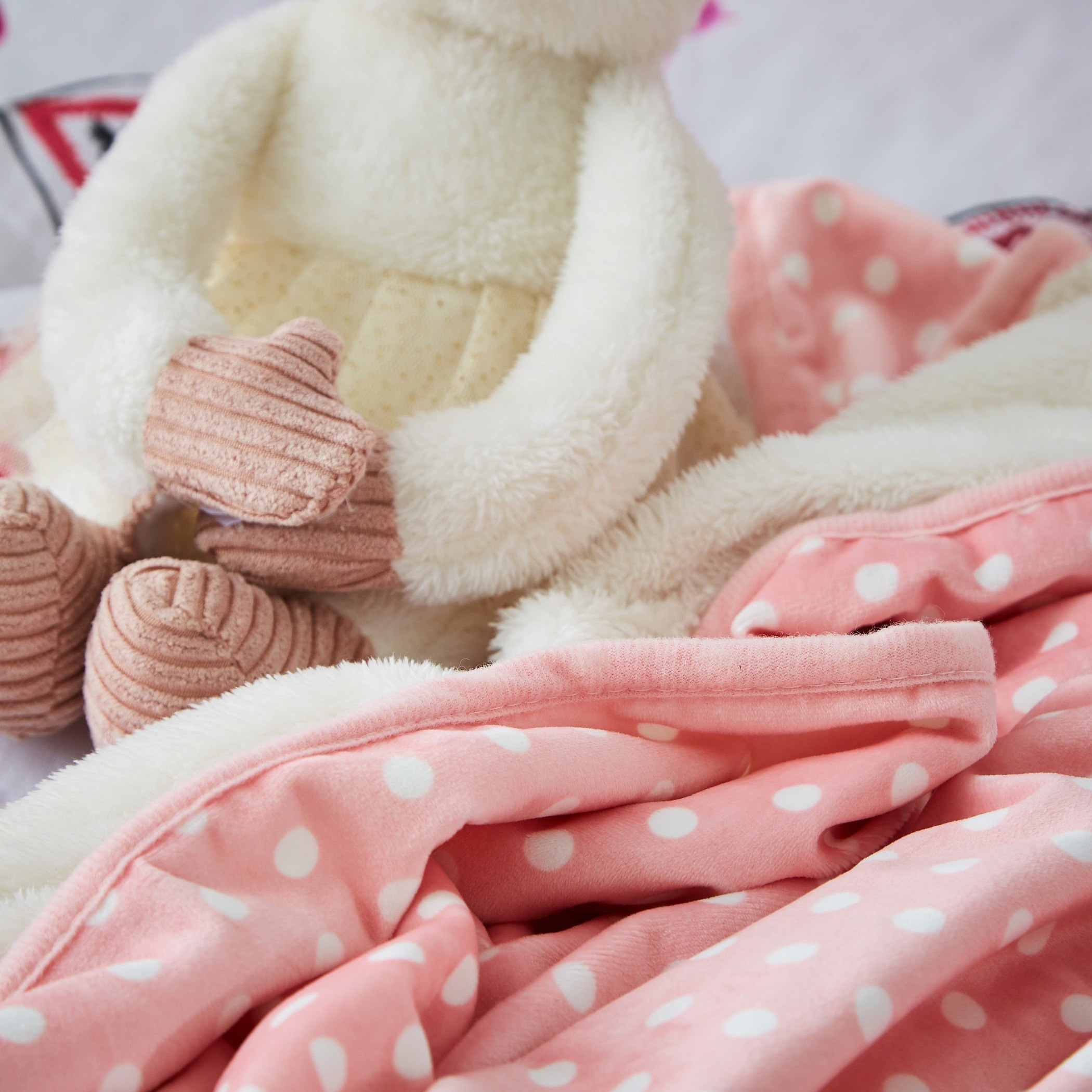 وسادة على شكل أرنب مع بطانية كاملة من لاش - 70 × 100 سم-hbxhomeware-hbxkidsandyouth-image-4