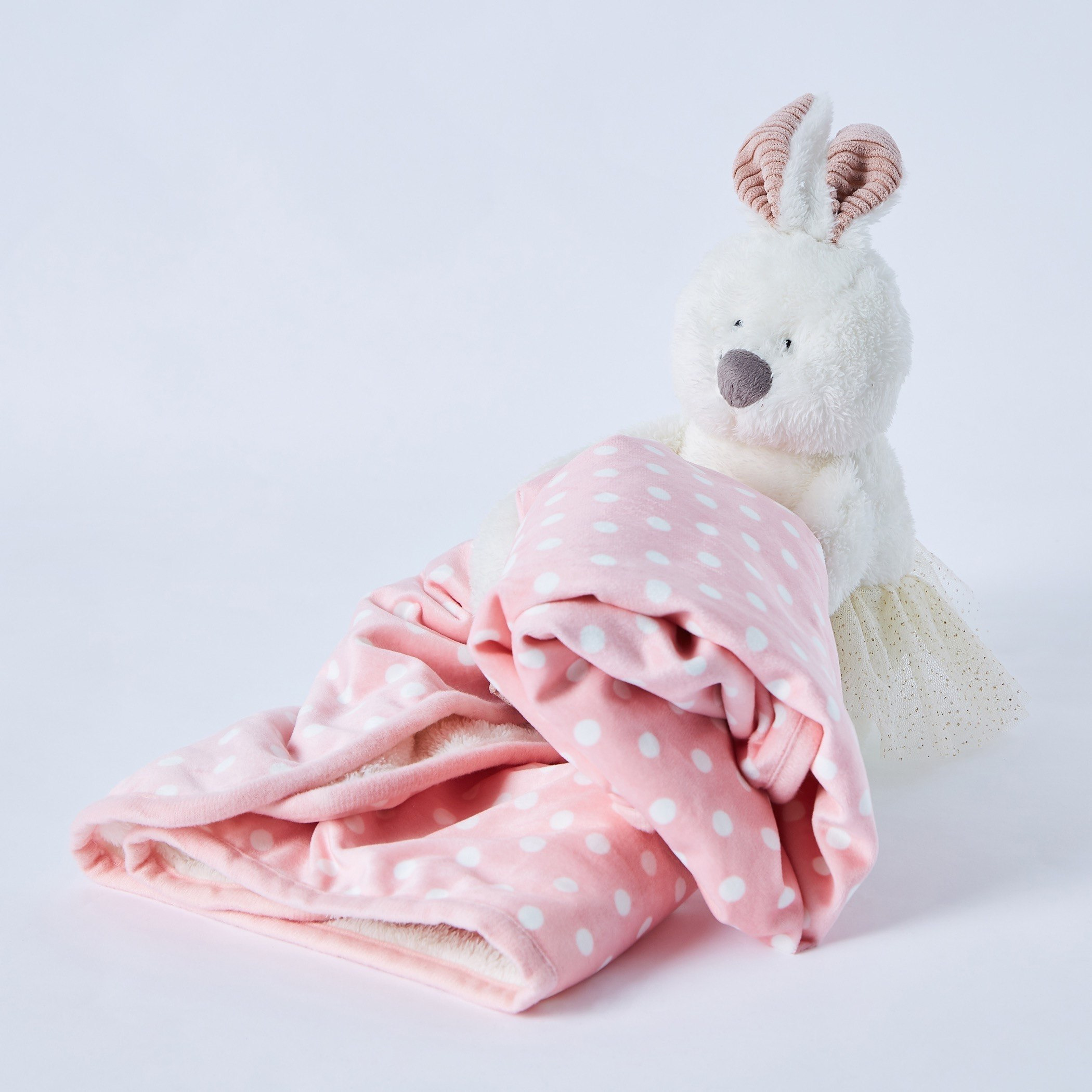وسادة على شكل أرنب مع بطانية كاملة من لاش - 70 × 100 سم-hbxhomeware-hbxkidsandyouth-image-7