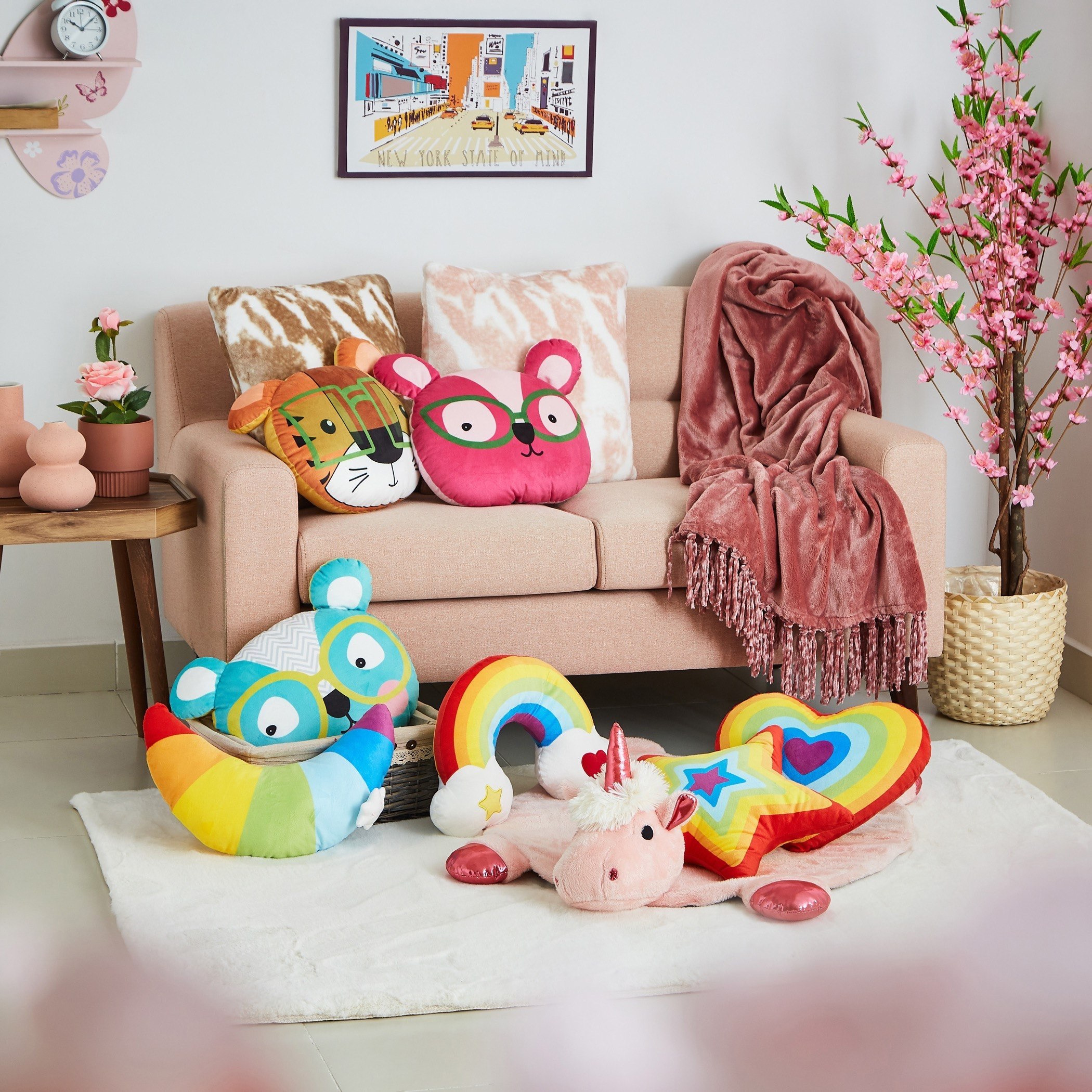 وسادة على شكل نجمة من لاش - 40x40 سم-hbxhomeware-hbxkidsandyouth-image-3