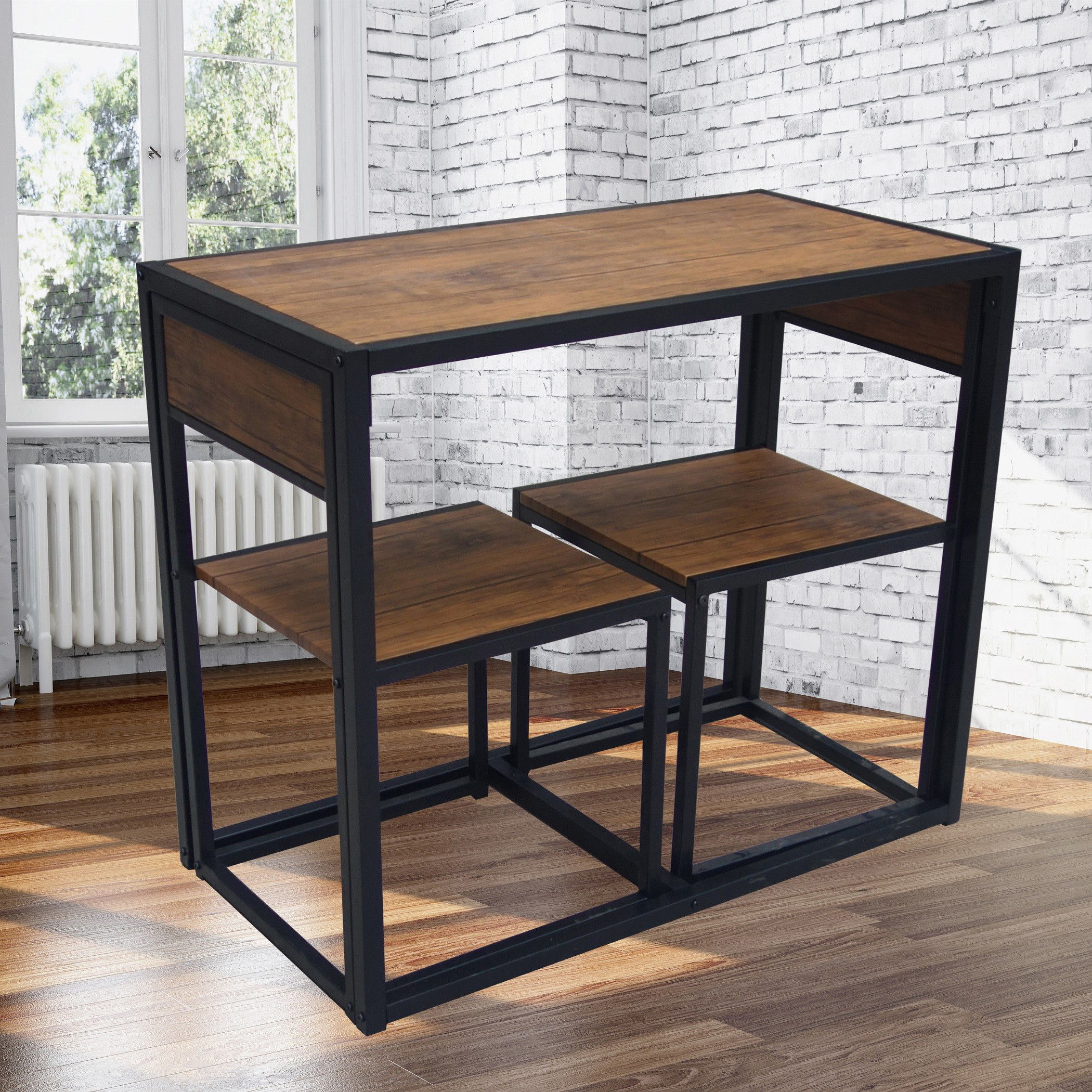 طقم طاولة سفرة مقعدين من هاريس-hbxfurniture-diningtablesandsets-diningsets-twoseater-image-2