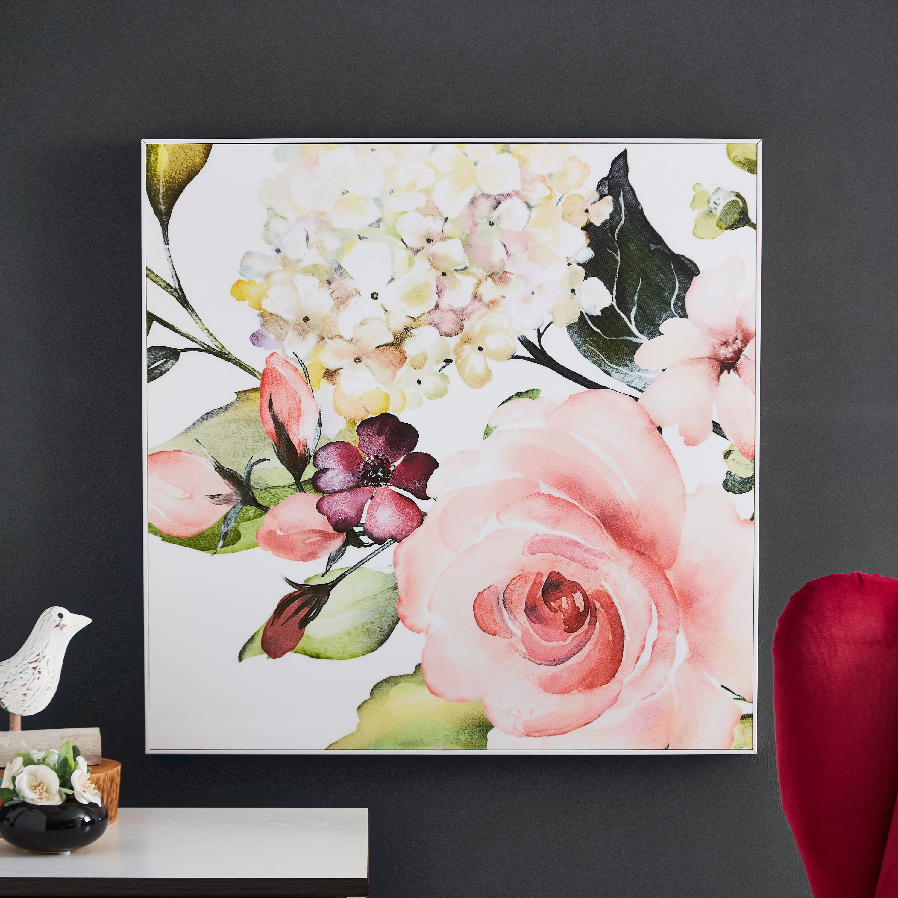 زينة حائط لامعة بتصميم زهري من كيا - طقم من قطعتين-hbxhomeware-hbxdecorandfurnishings-image-1