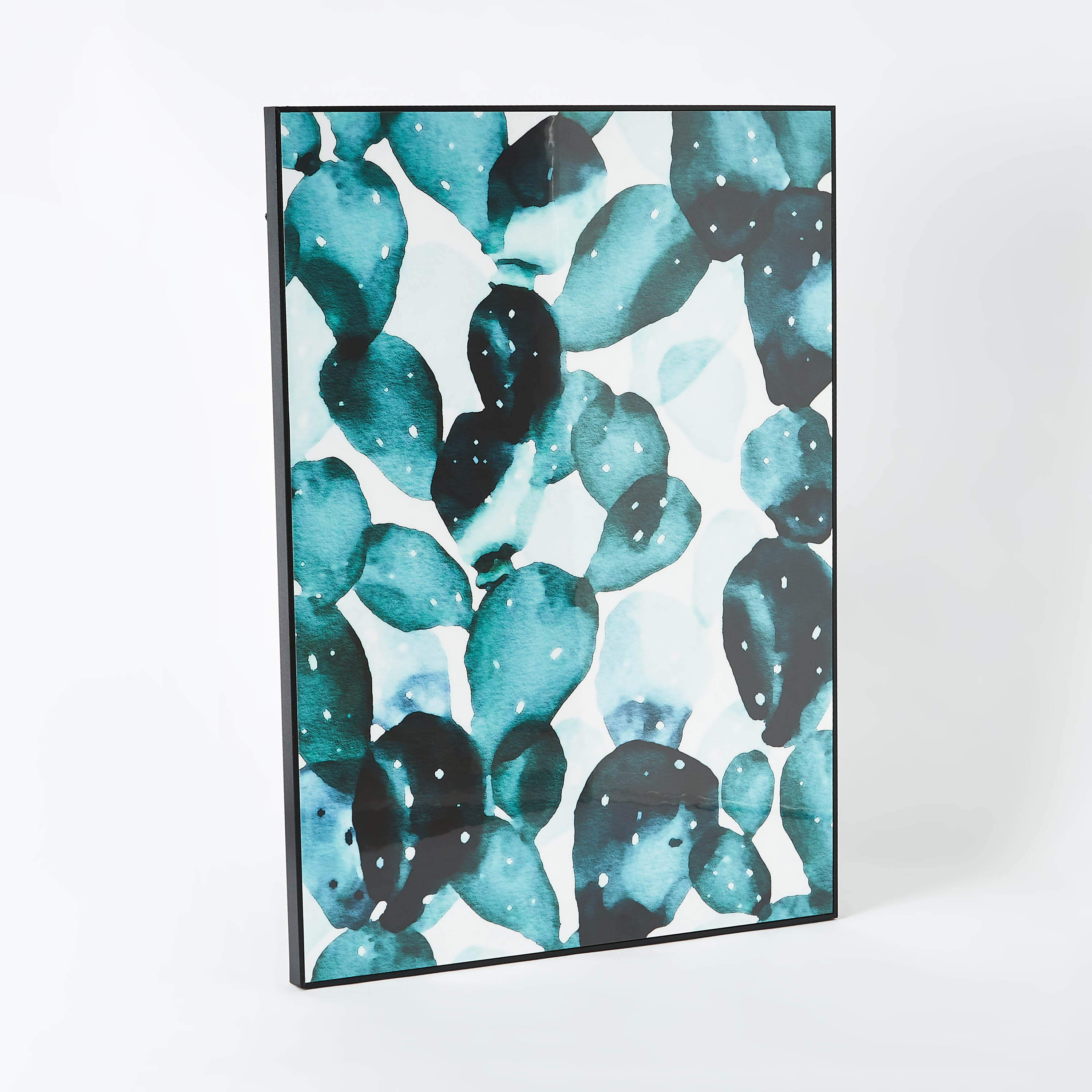 Kia Leaves Glossy MDF Framed Picture 50x70x3 cm-hbxhomeware-hbxdecorandfurnishings-image-5
