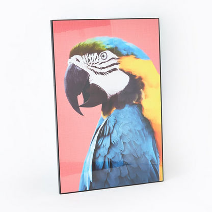 Kia Parrot Glossy Framed Picture