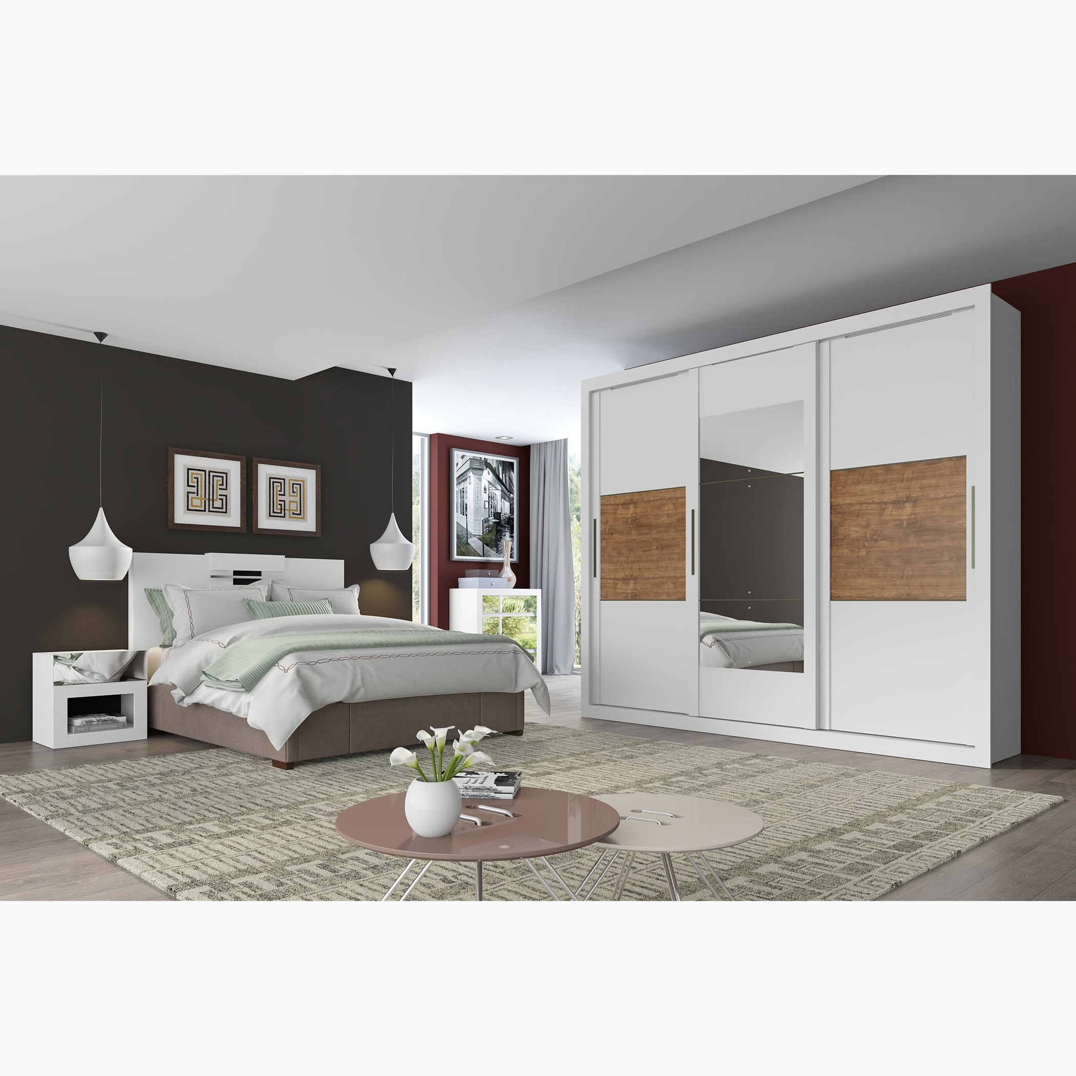 خزانة ملابس 3 أبواب انزلاقية - لانكوم من موڤو-hbxfurniture-wardrobes-image-6