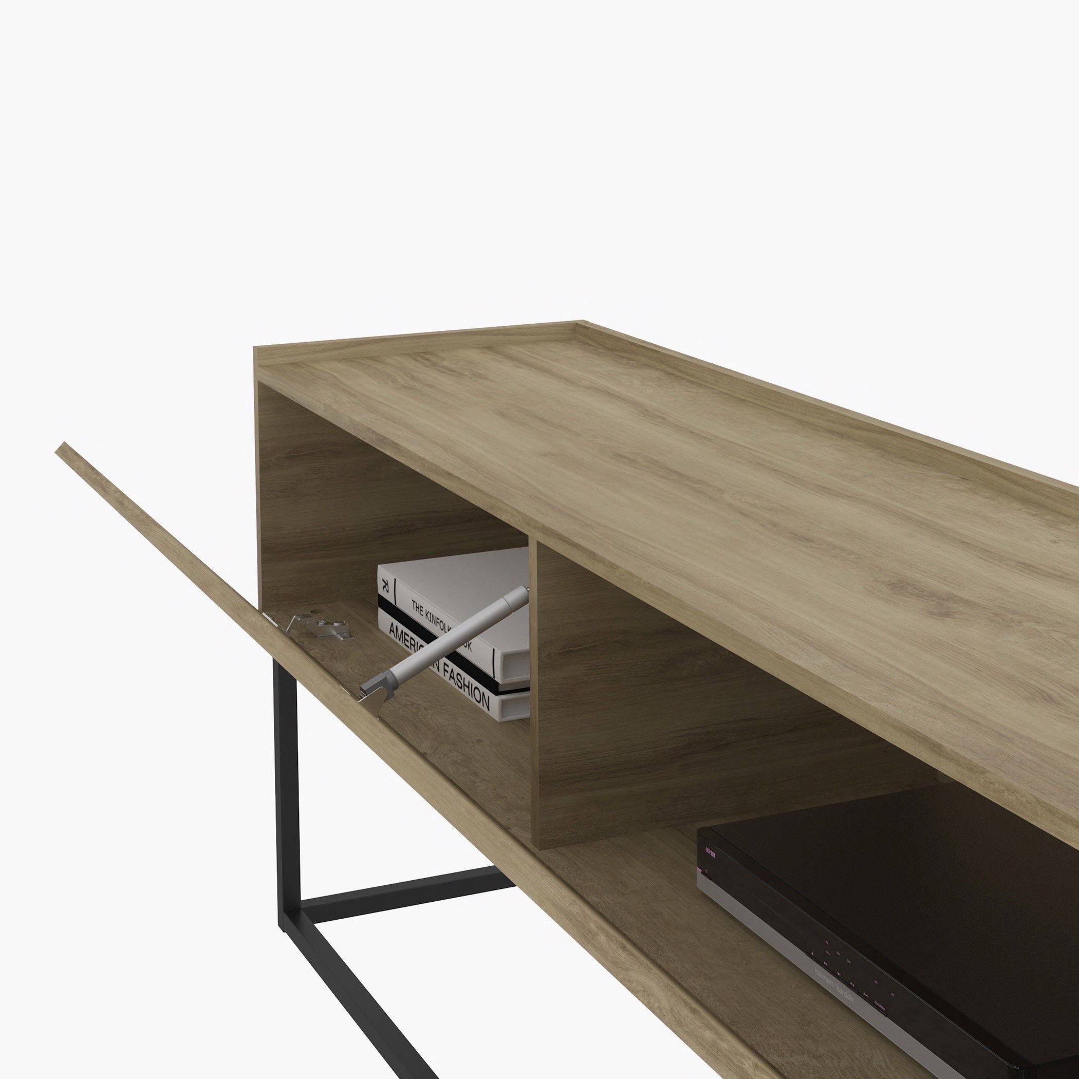 وحدة تلفزيون منخفضة للتلفزيونات حتى 50 بوصة من لانكوم-hbxlivingroom-mediaunitsandstorage-tvunits-image-7