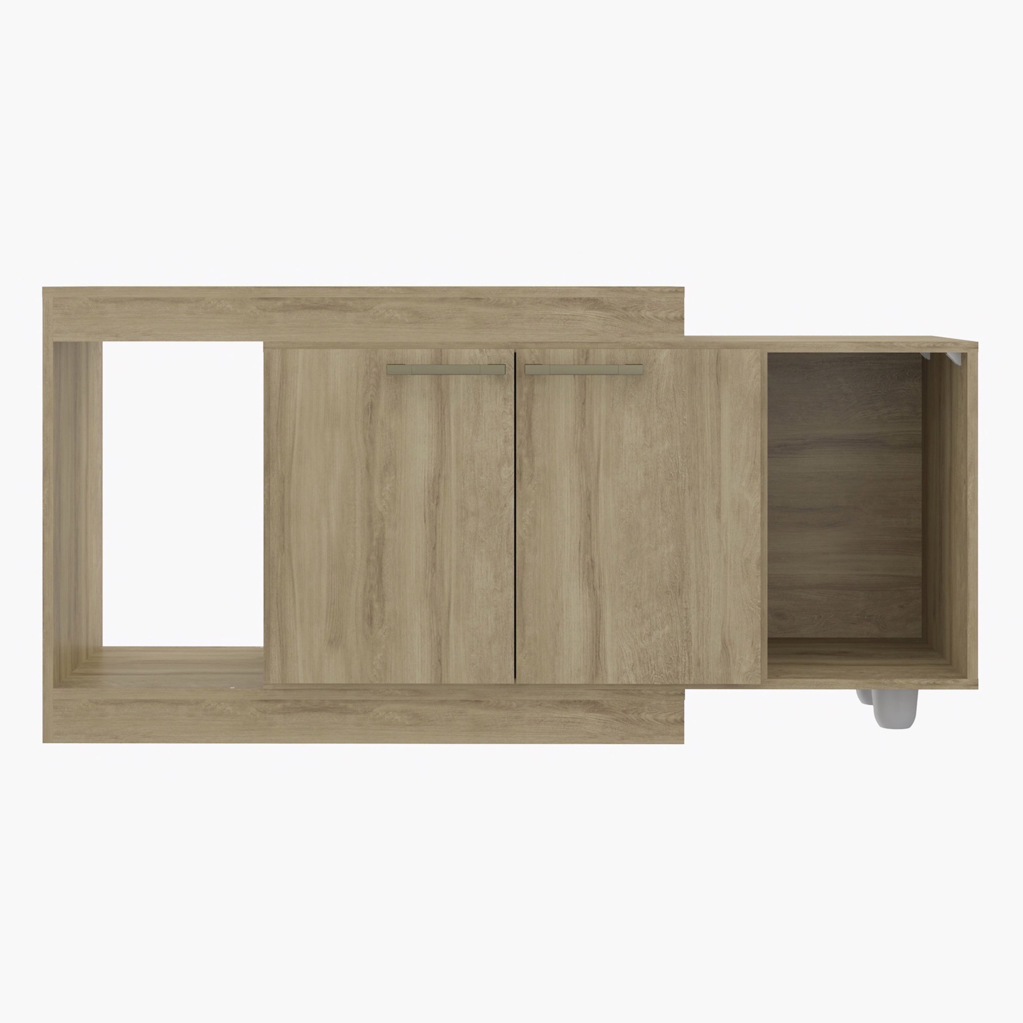 حامل تلفزيون قابل للتمدّد ببابين للتلفزات حتى 42 بوصة من لانكوم-hbxlivingroom-mediaunitsandstorage-tvunits-image-3