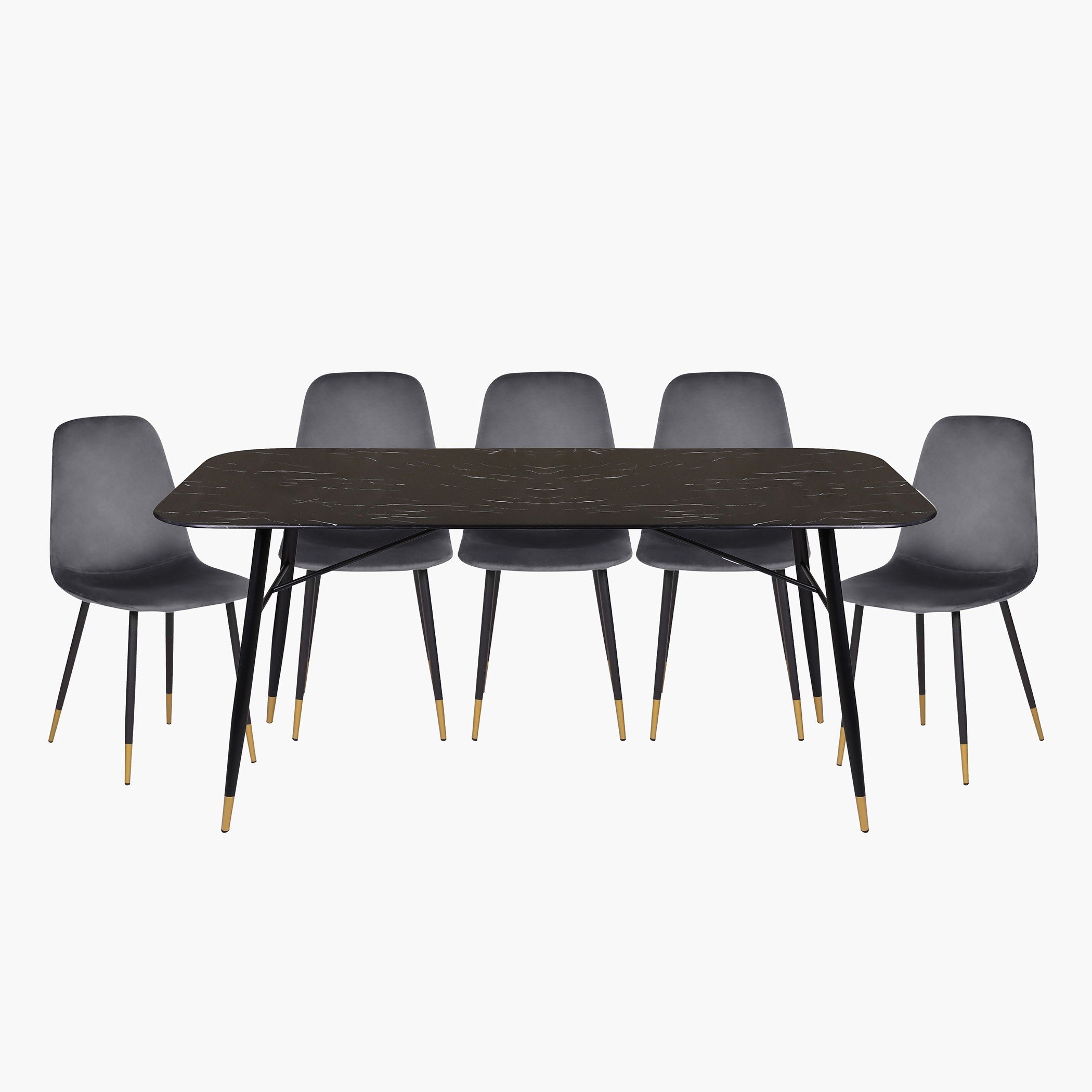 طقم سفرة بـ 6-مقاعد من بارسون-hbxfurniture-diningtablesandsets-diningsets-sixseater-image-3