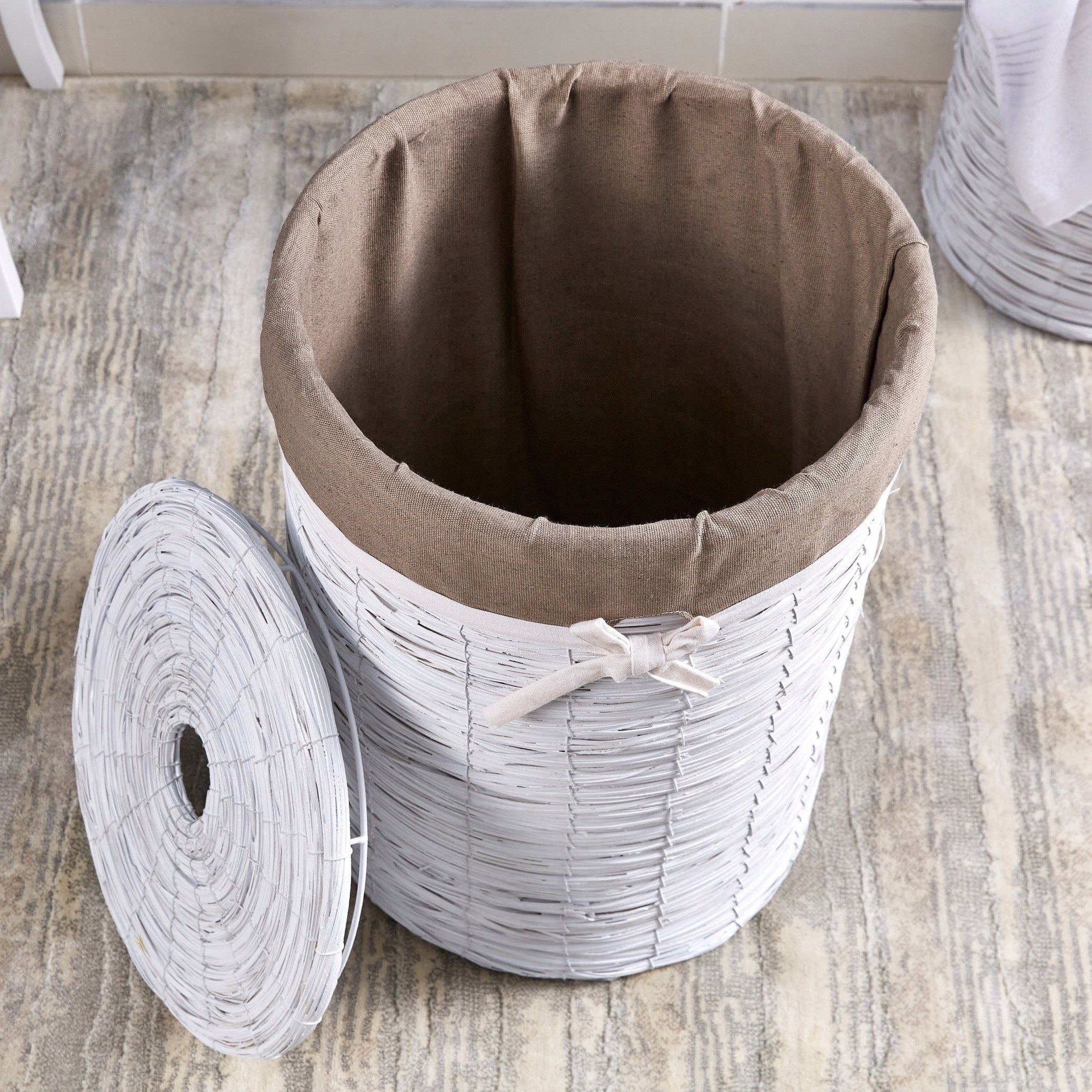 Natura Round Laundry Hamper-hbxbathroom-bathroomstorage-laundryhampers-image-2