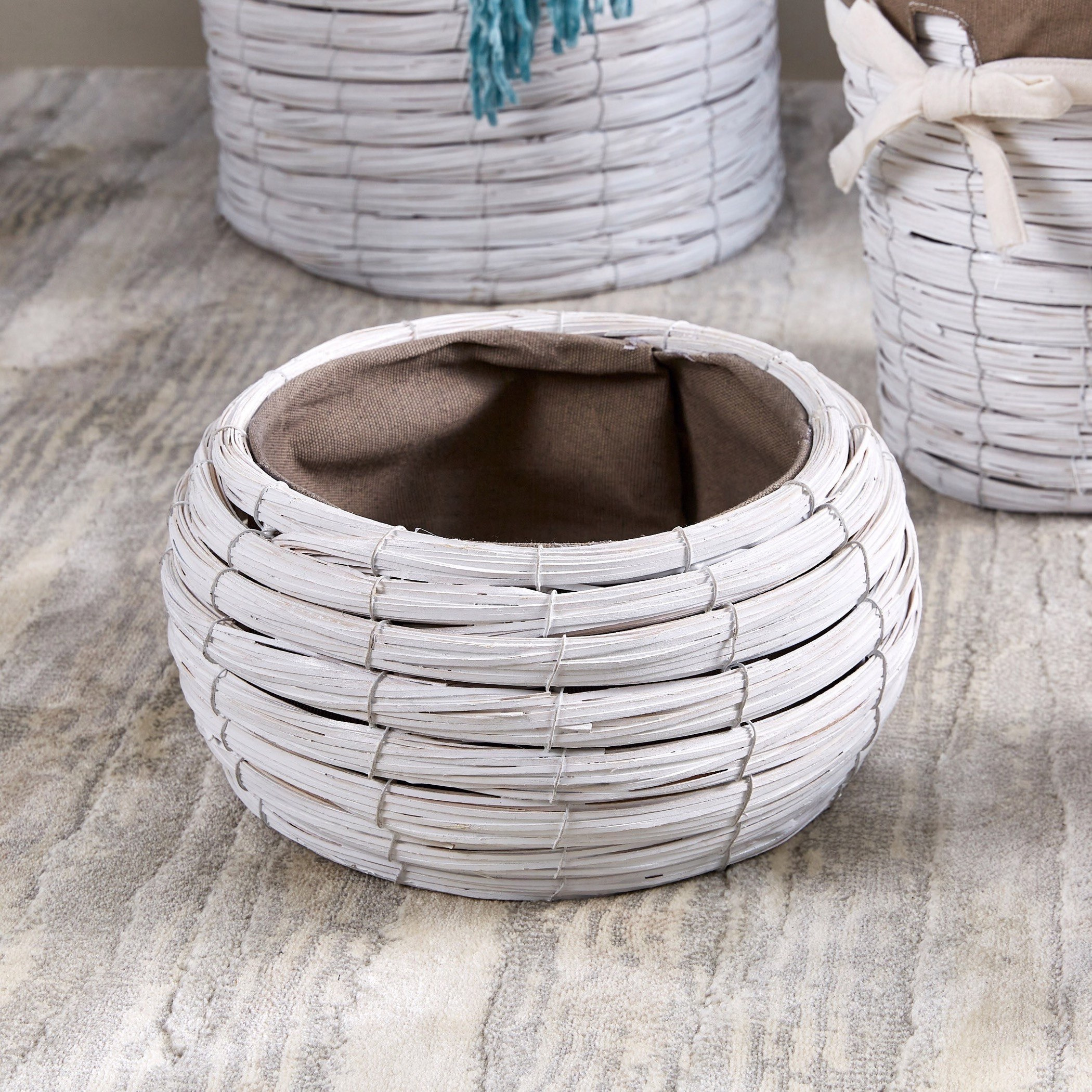 سلة مستديرة متعددة الاستخدامات من ناتشورا-hbxbedroom-bedroomaccessories-bedroomstorage-image-1