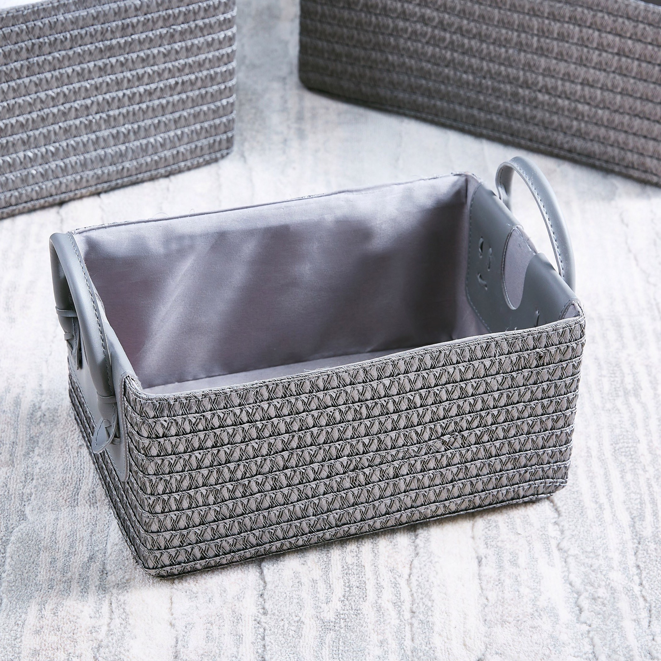 سلة متعددة الاستخدامات من إليجانزا - 20x29x14 سم-hbxbedroom-bedroomaccessories-bedroomstorage-image-1
