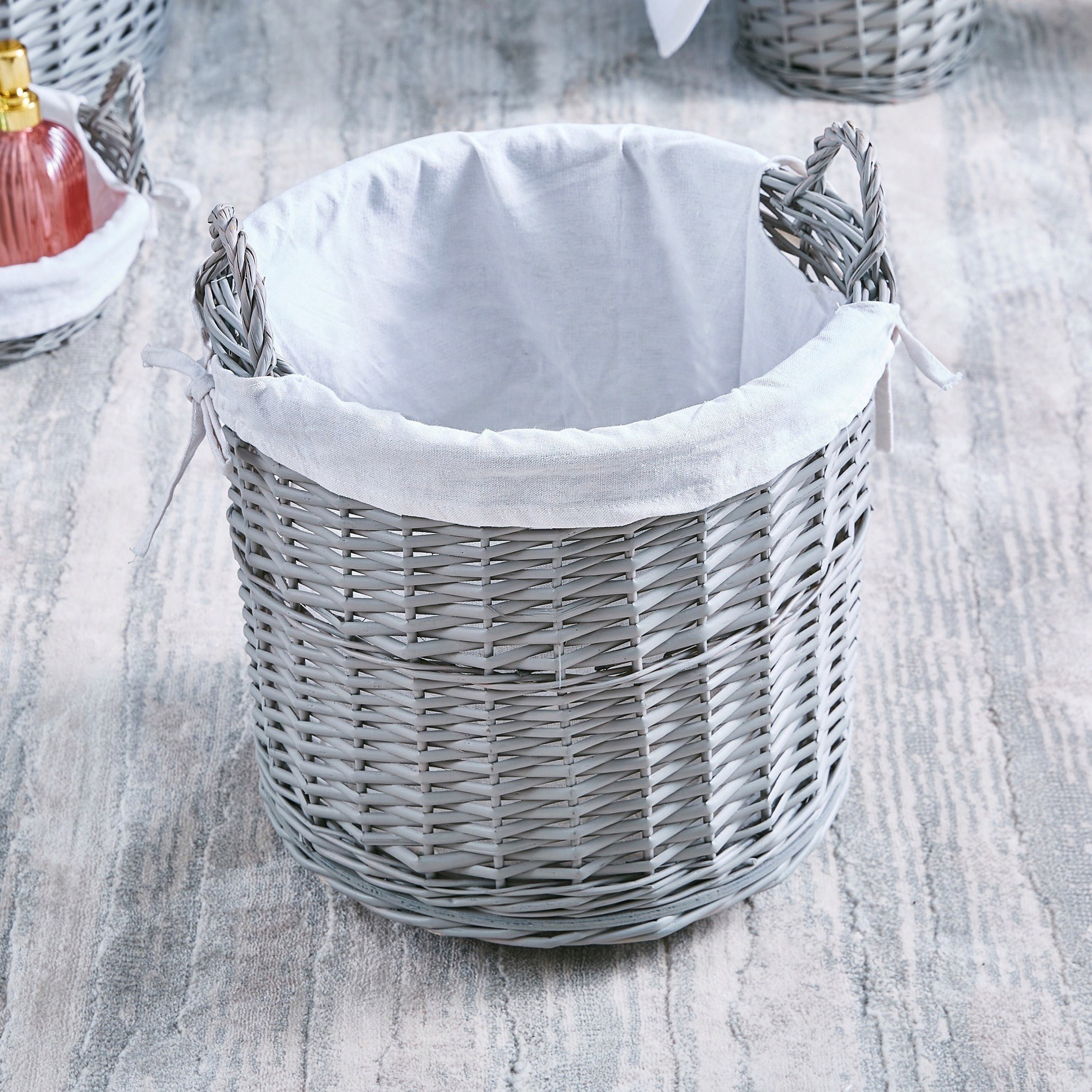 سّلة غسيل مستديرة بعجلات-hbxbathroom-bathroomstorage-laundryhampers-image-1