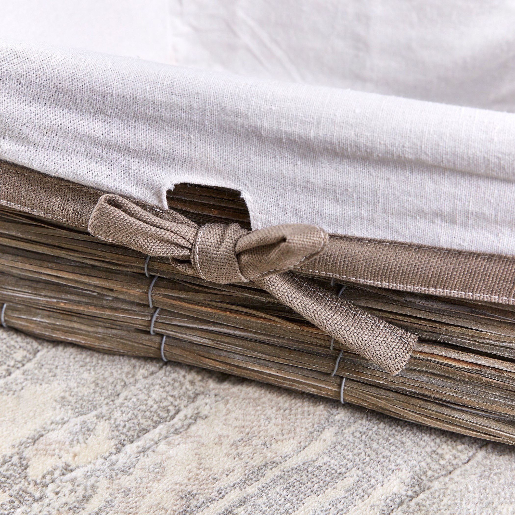 سلة متعددة الاستخدامات من ناتشورا - 30x40x16 سم-hbxbedroom-bedroomaccessories-bedroomstorage-image-3