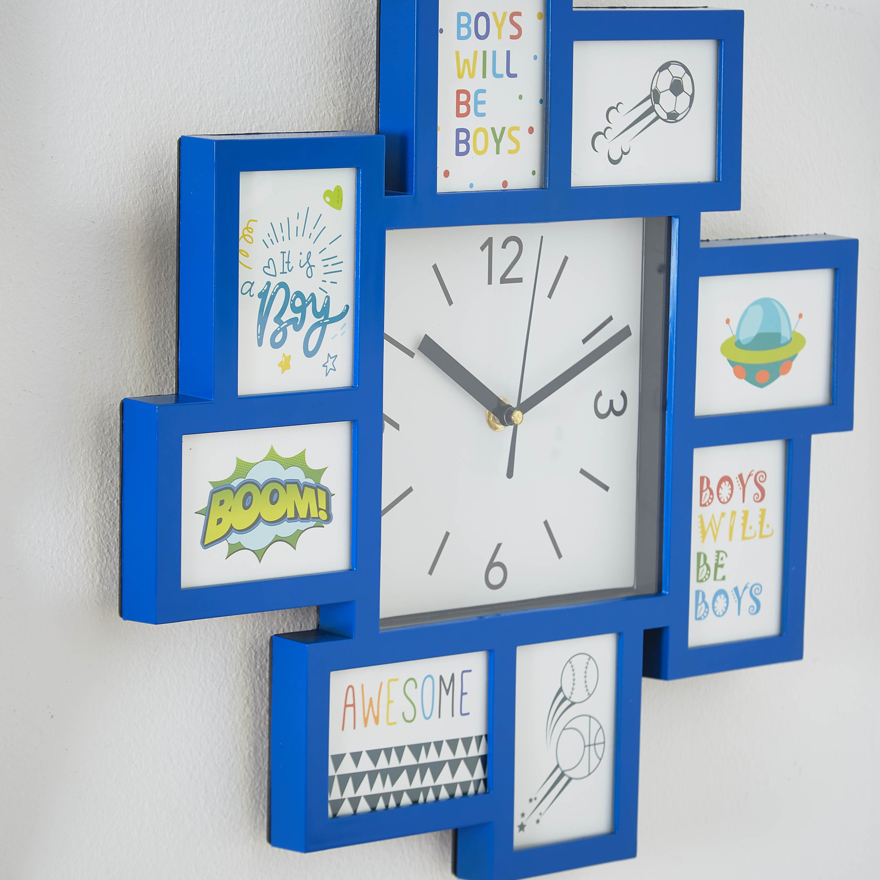 Era Wall Clock with Photo Frames-hbxhomeware-hbxkidsandyouth-image-3