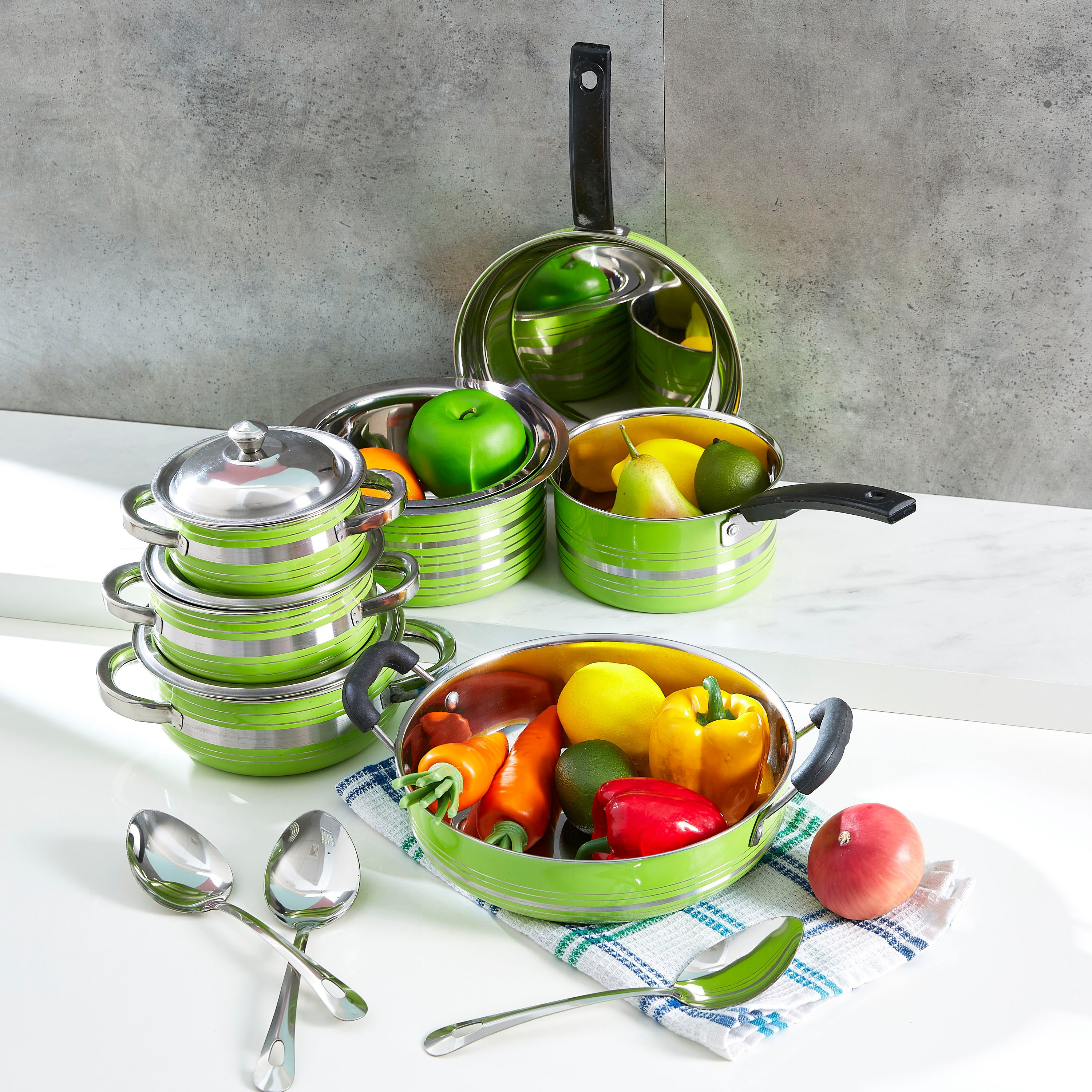 طقم أواني طهي ستانلس ستيل 14 قطعة من ديلايت-hbxkitchen-kitchenware-foodpreparation-image-6
