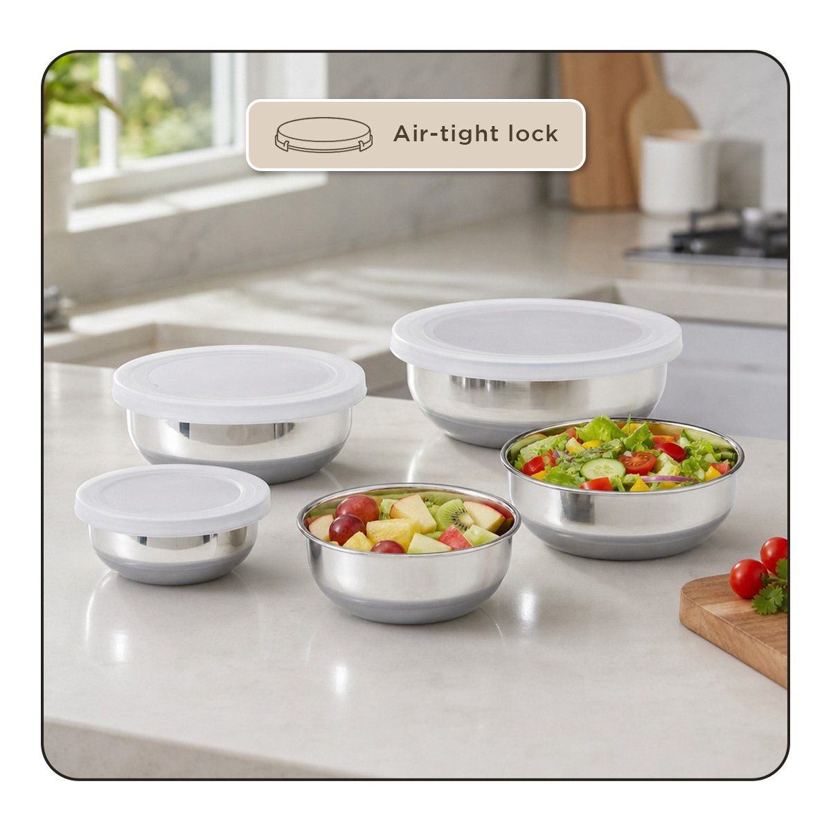Premia 10-Piece Stainless Steel Food Storage Bowl Set-hbxdecorandfurnishings-tabletop-crockery-image-7
