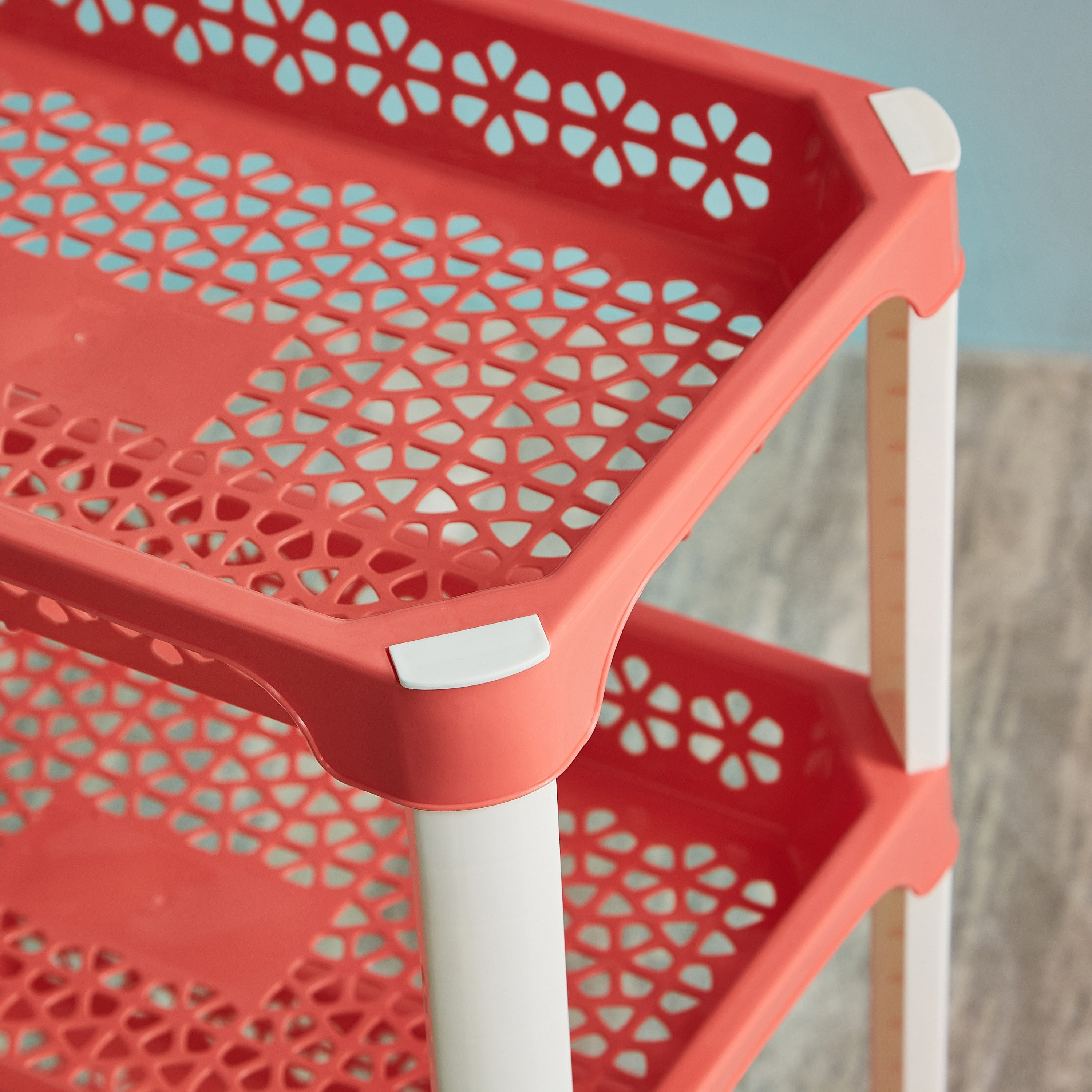 عربة ترولي متعددة الاستخدامات بعجلات و 3 طوابق من فلورينا - 42x26x55 سم-hbxlivingroom-tablesandstands-servingtrolleys-image-3