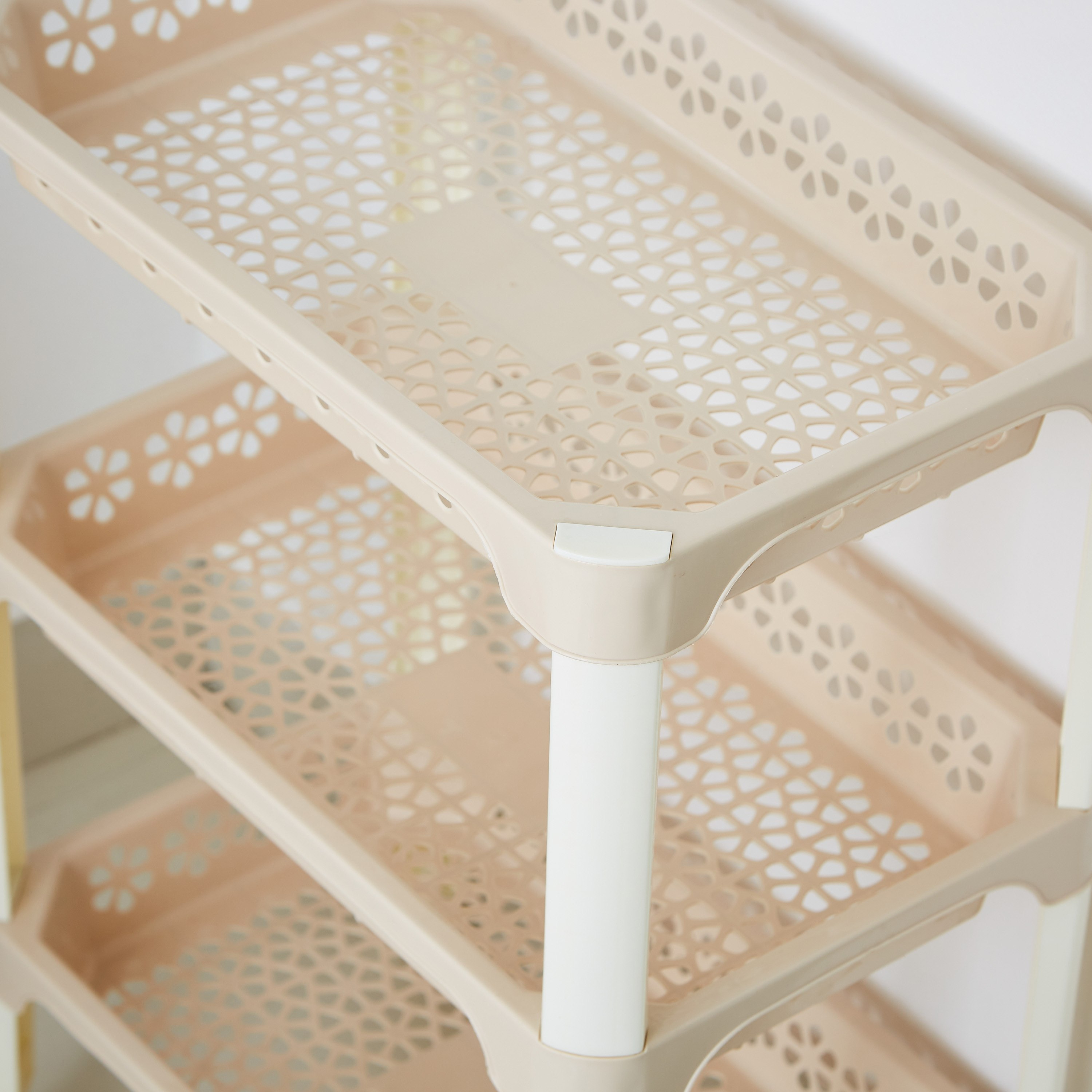 عربة ترولي مستطيلة ومتعددة الاستخدامات بعجلات من فلورينا - 42x26x55 سم-hbxlivingroom-tablesandstands-servingtrolleys-image-3