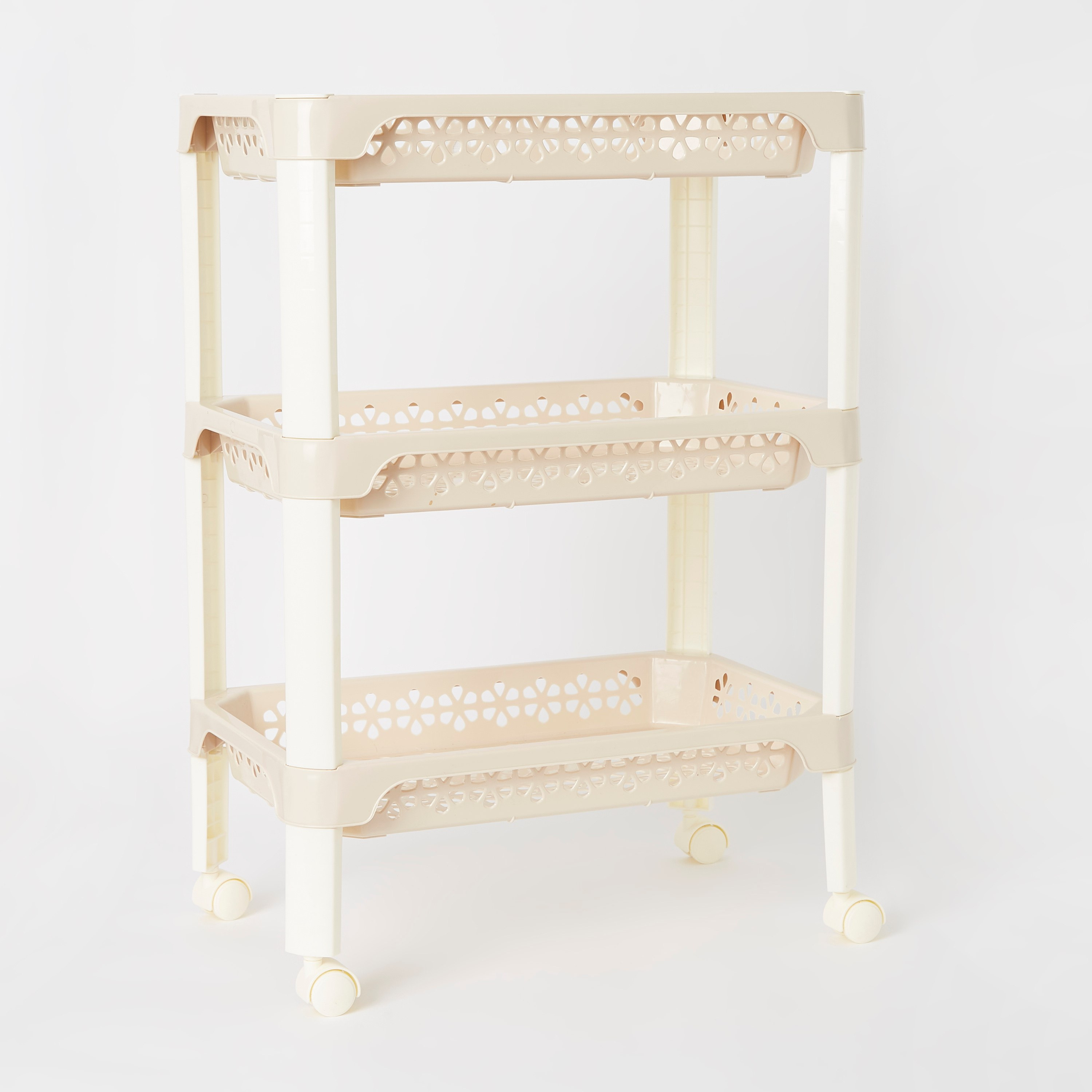 عربة ترولي مستطيلة ومتعددة الاستخدامات بعجلات من فلورينا - 42x26x55 سم-hbxlivingroom-tablesandstands-servingtrolleys-image-5