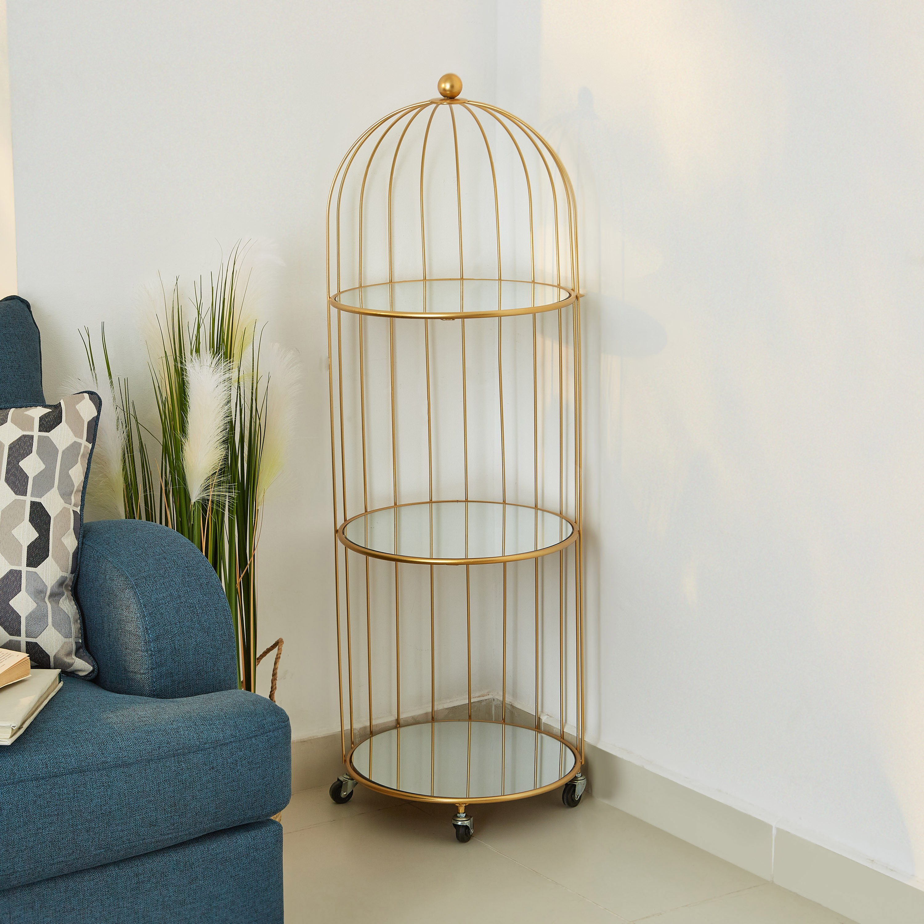 Cheryl 3-Tier Accent Corner Rack-hbxfurniture-office-bookcases-image-2