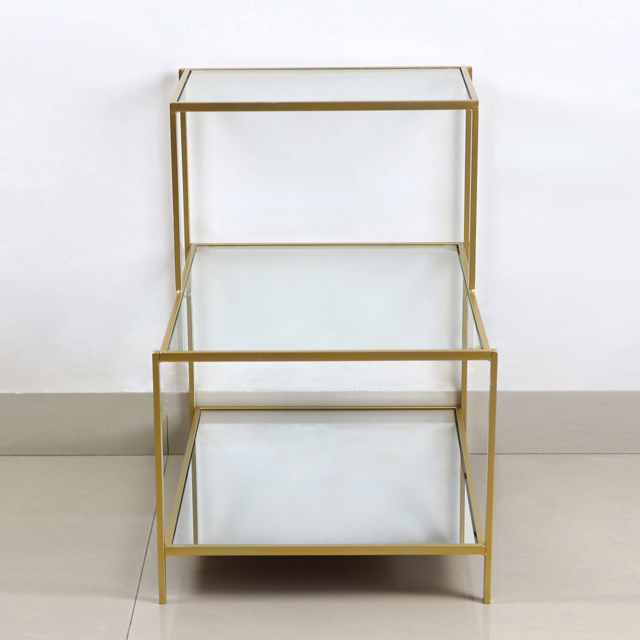 طاولة جانبيّة مزيّنة مع 3 أرفف من آشتون-hbxfurniture-livingroom-endtables-image-1