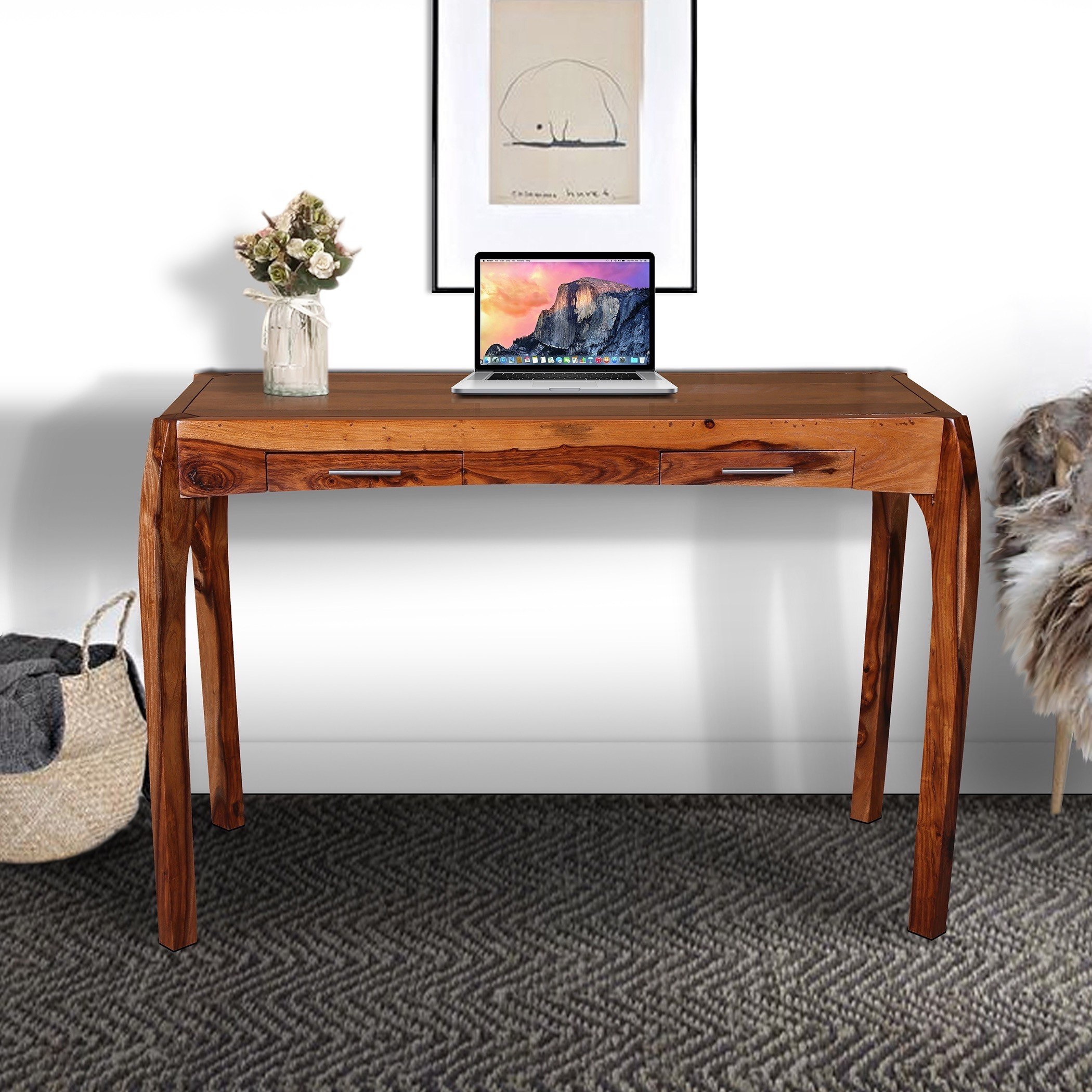 Kota 2-Drawer Sofa and Study Table-hbxfurniture-tablesandstands-consoletables-image-1