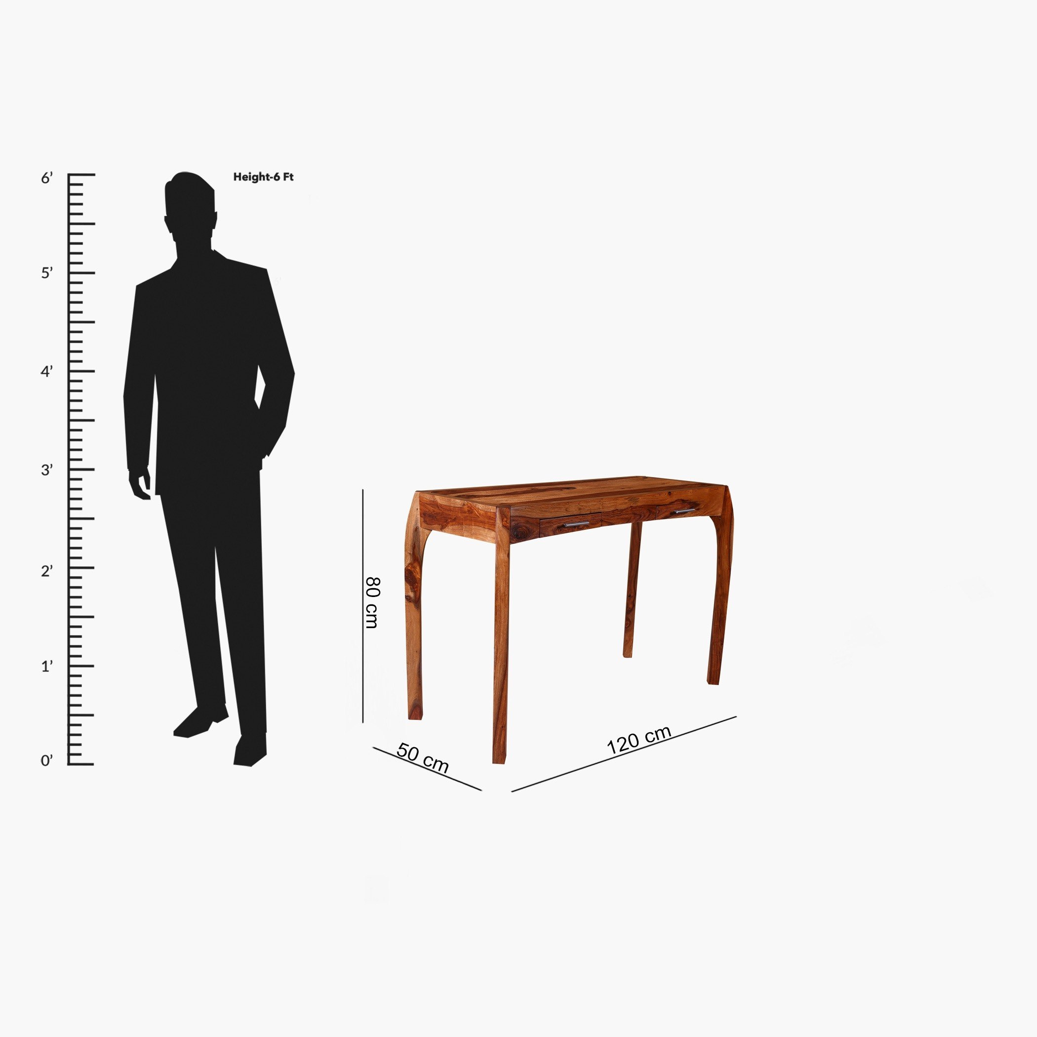 Kota 2-Drawer Sofa and Study Table-hbxfurniture-tablesandstands-consoletables-image-8