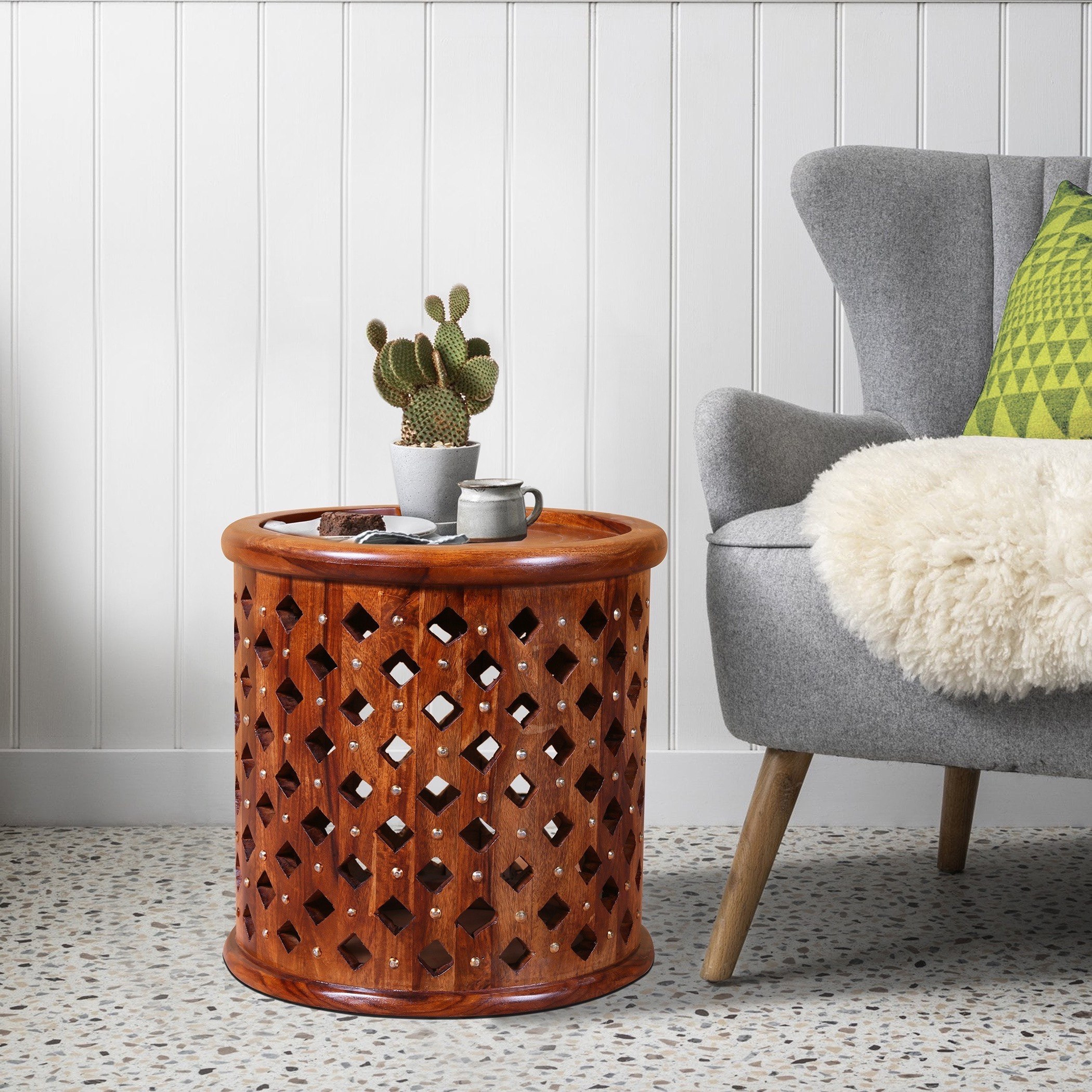 طاولة جانبية مستديرة من جودبور-hbxfurniture-livingroom-endtables-image-1