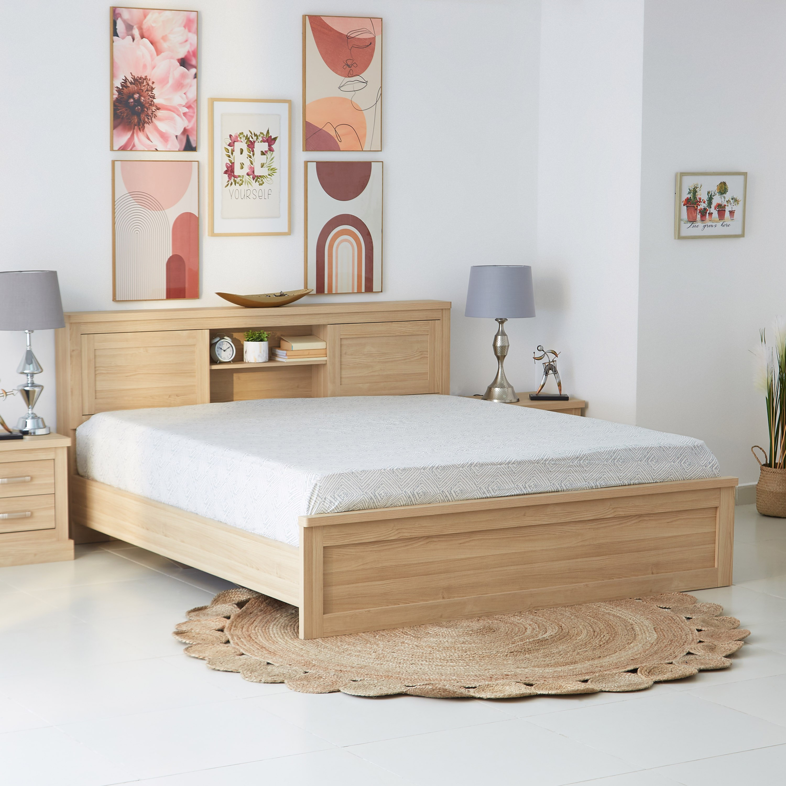 طقم غرفة نوم كينج 5 قطع من سالفورد - 180x200 سم-hbxbedroom-bedsandbedsets-bedroomsets-king-image-7