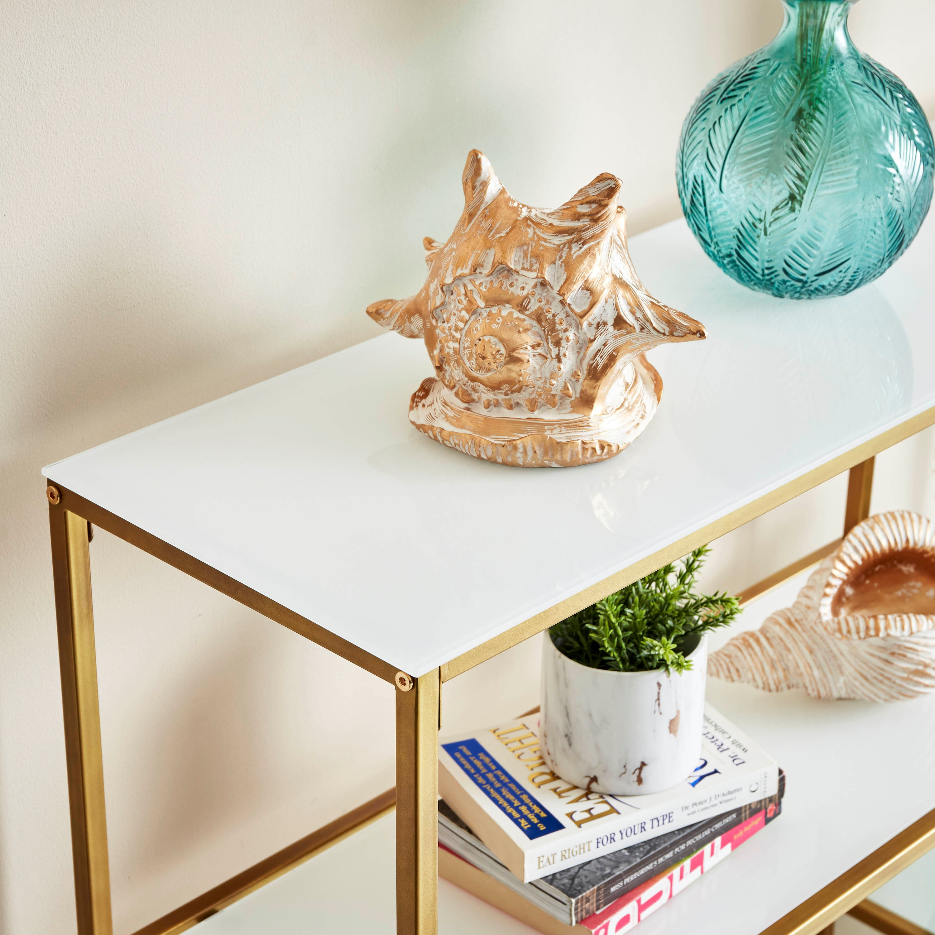 Granada 2-Shelf Console Desk-hbxfurniture-tablesandstands-consoletables-image-5