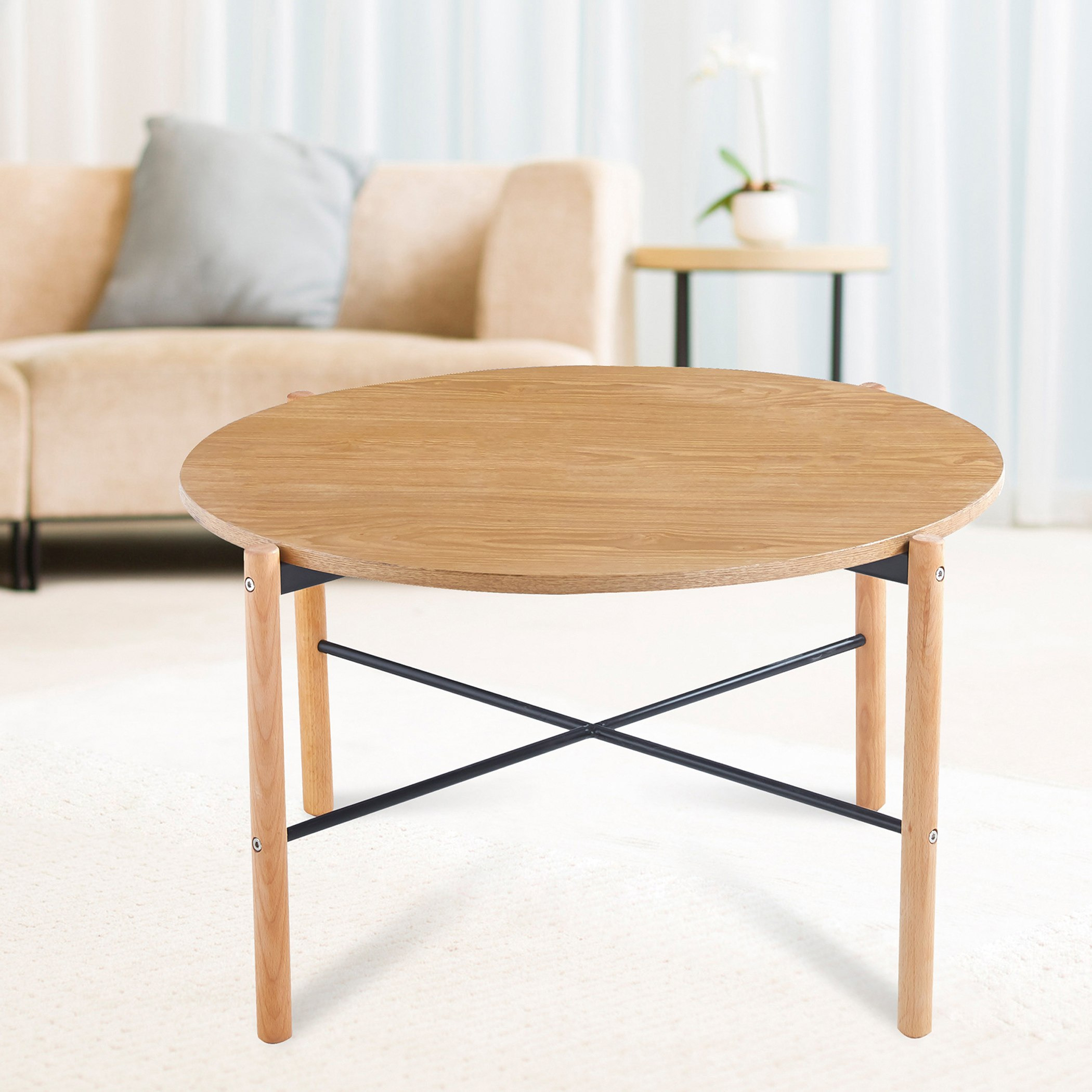 axel round coffee table