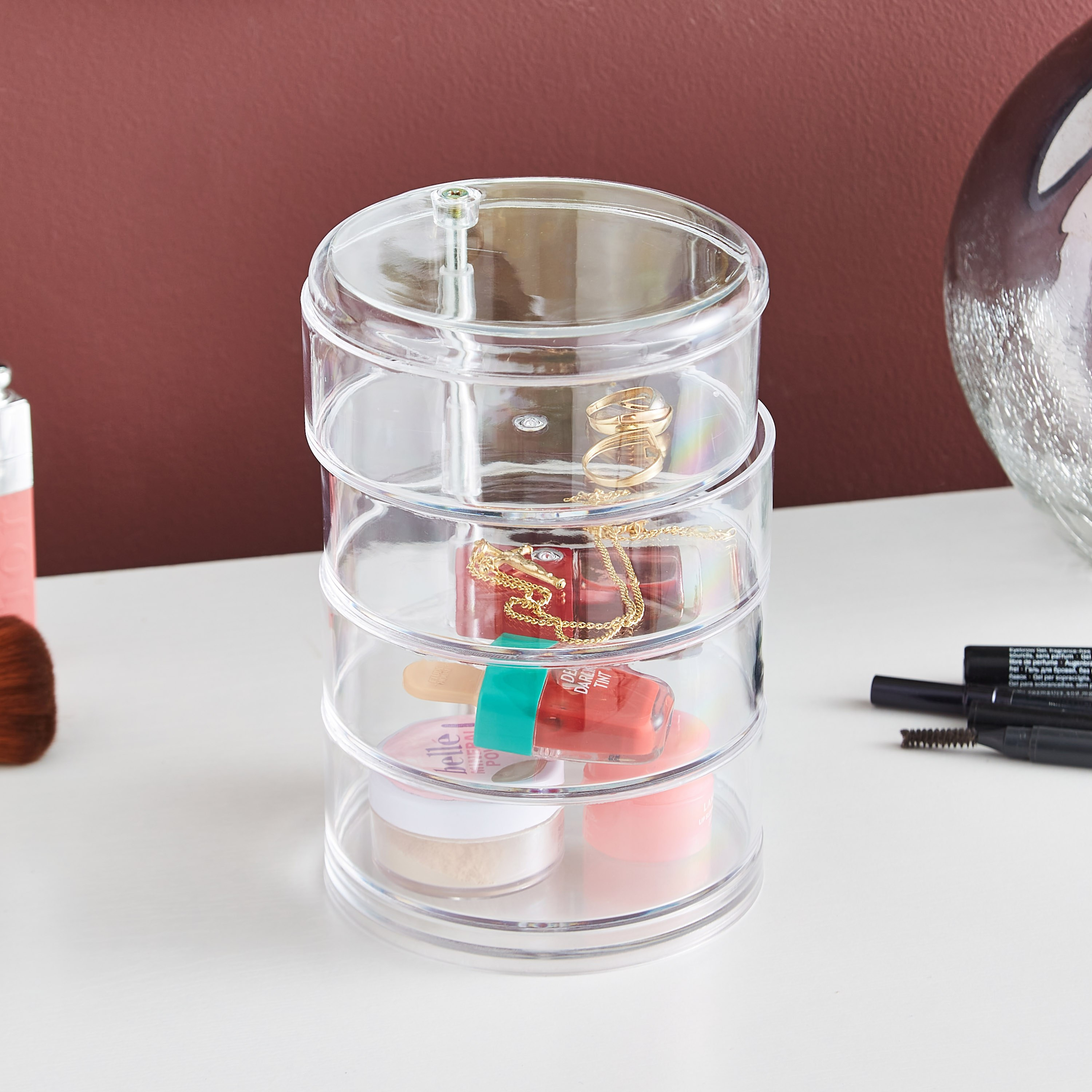 منظم مستحضرات تجميل من كريستال-hbxbedroom-bedroomaccessories-jewelleryboxesandholders-image-1