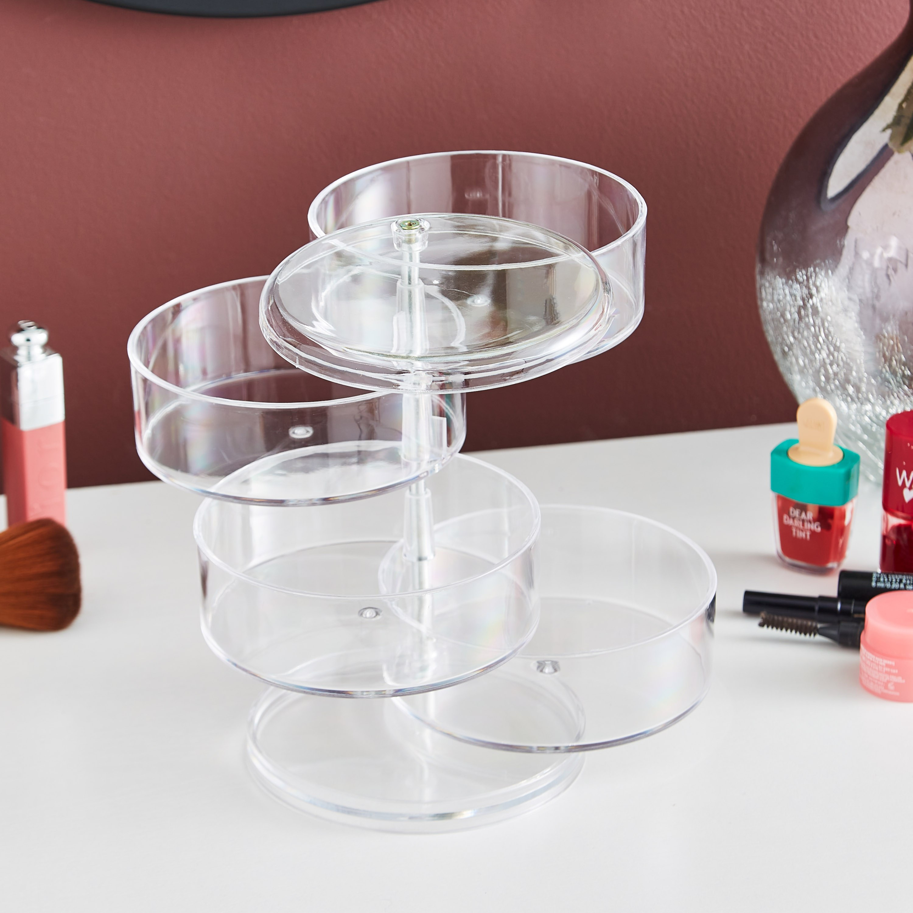 منظم مستحضرات تجميل من كريستال-hbxbedroom-bedroomaccessories-jewelleryboxesandholders-image-2