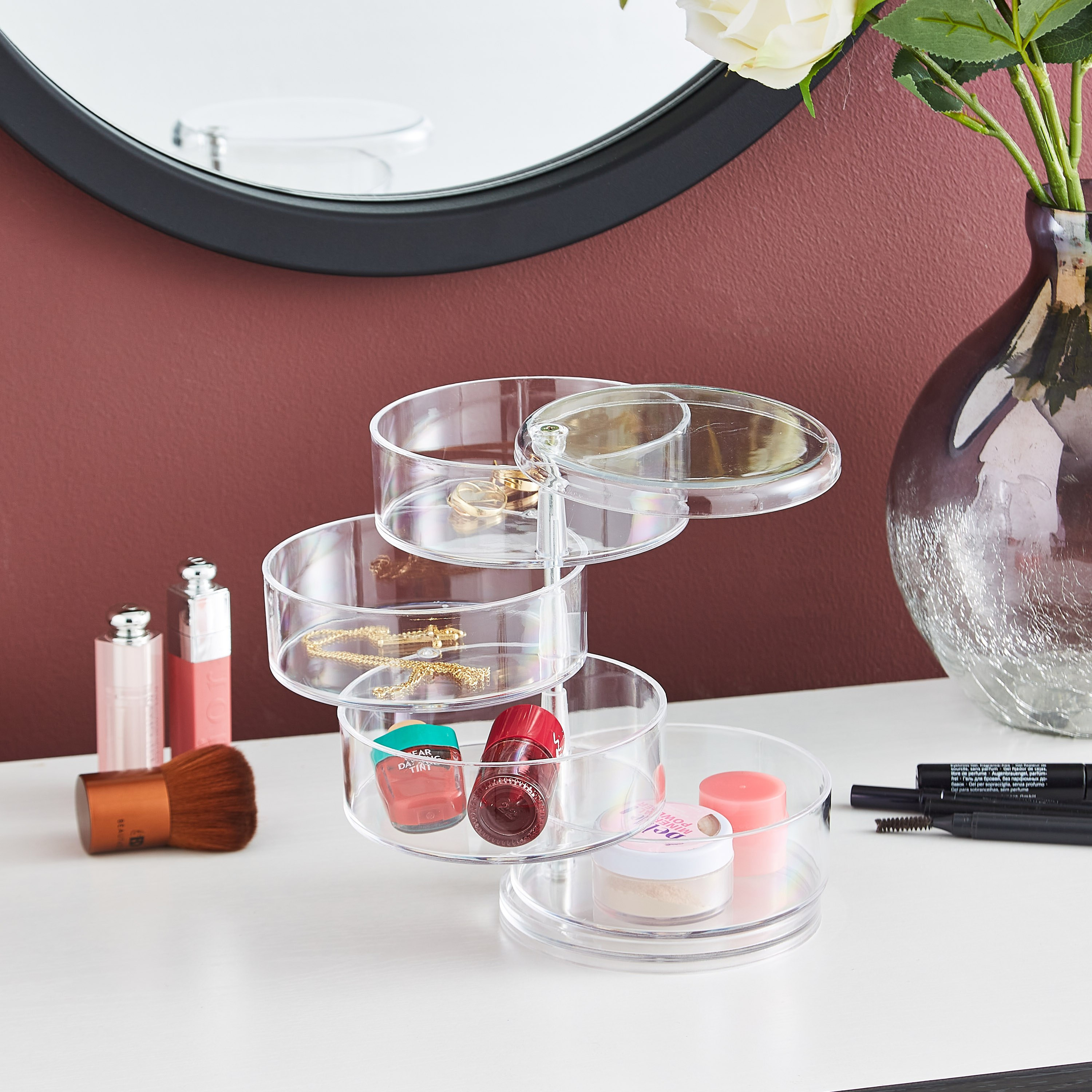 منظم مستحضرات تجميل من كريستال-hbxbedroom-bedroomaccessories-jewelleryboxesandholders-image-4