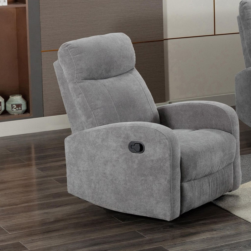 Oscar 1-Seater Fabric Recliner-Armchairs-image-0