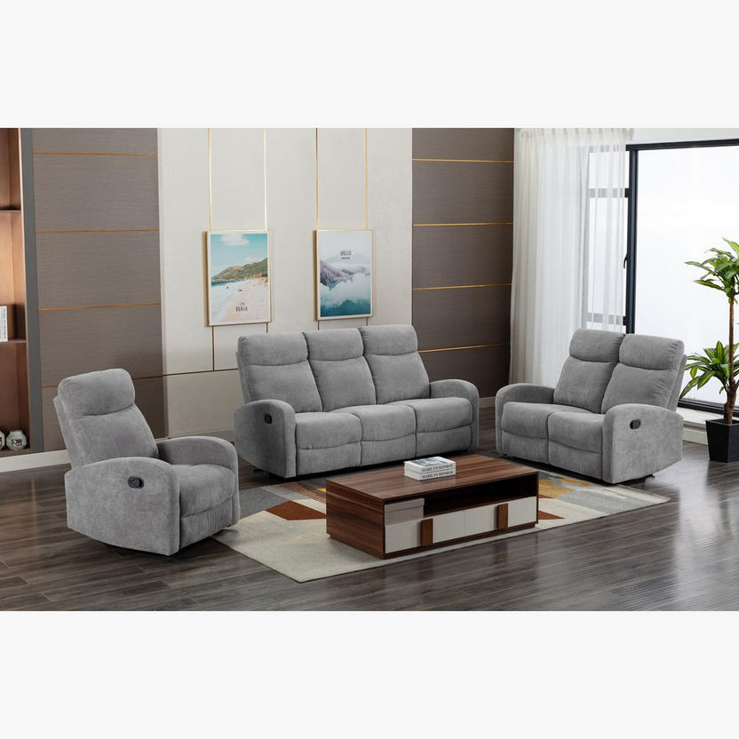 Oscar 1-Seater Fabric Recliner-Armchairs-image-3