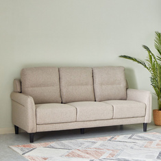 Oakland 3-Seater Fabric Sofa