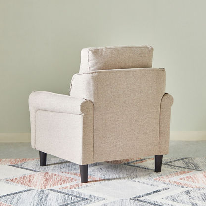 Oakland 1-Seater Fabric Sofa-Armchairs-image-2