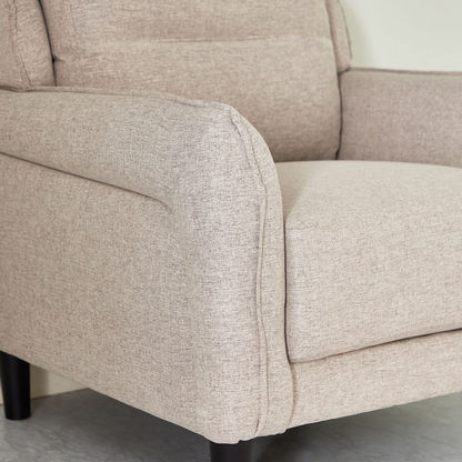 Oakland 1-Seater Fabric Sofa-Armchairs-image-4