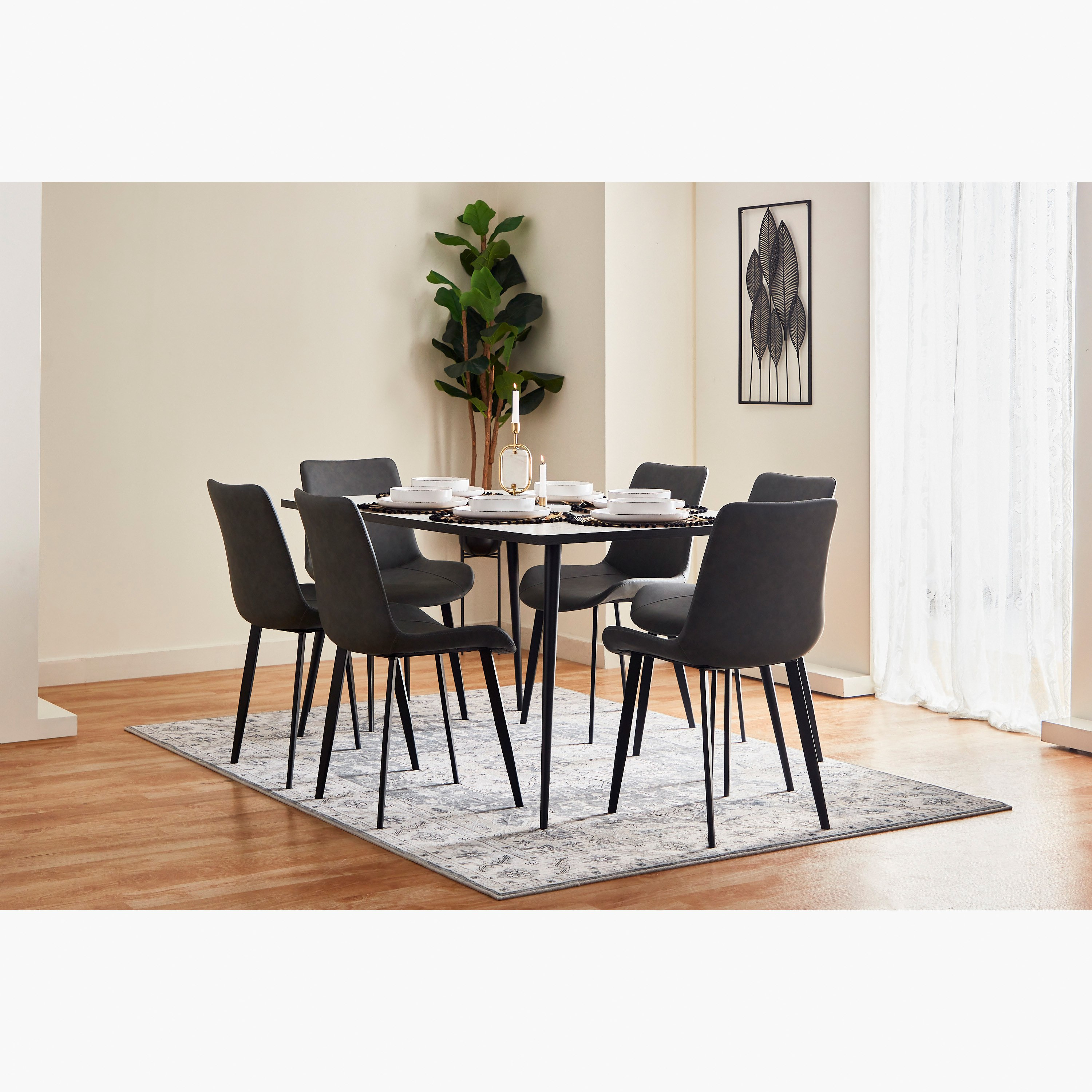 طاولة سفرة 6 مقاعد من فنلندا-hbxdiningroom-diningtablesandsets-diningtables-sixseater-image-8