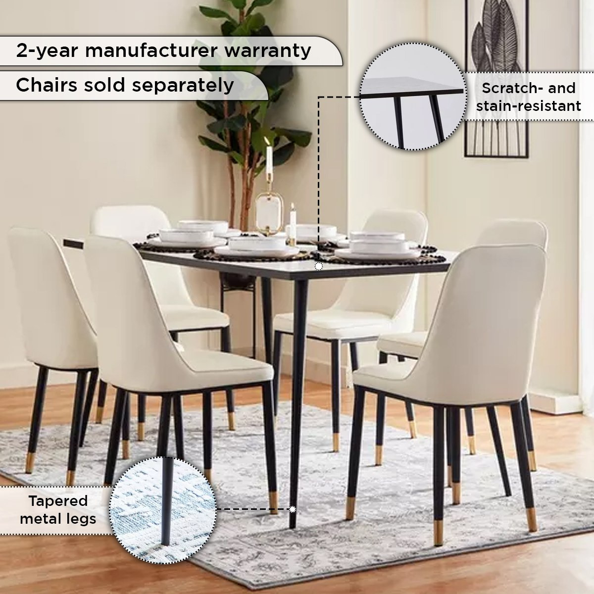 طاولة سفرة 6 مقاعد من فنلندا-hbxdiningroom-diningtablesandsets-diningtables-sixseater-image-5